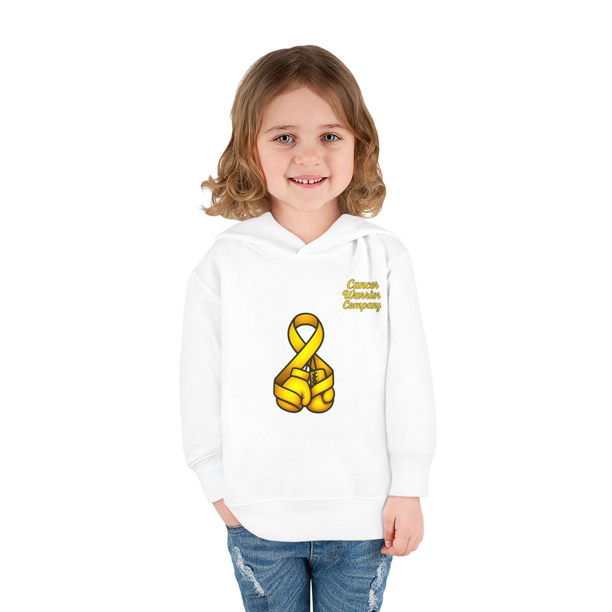 Toddler - Cancer Warrior Company - Boxing Glove Hoodie