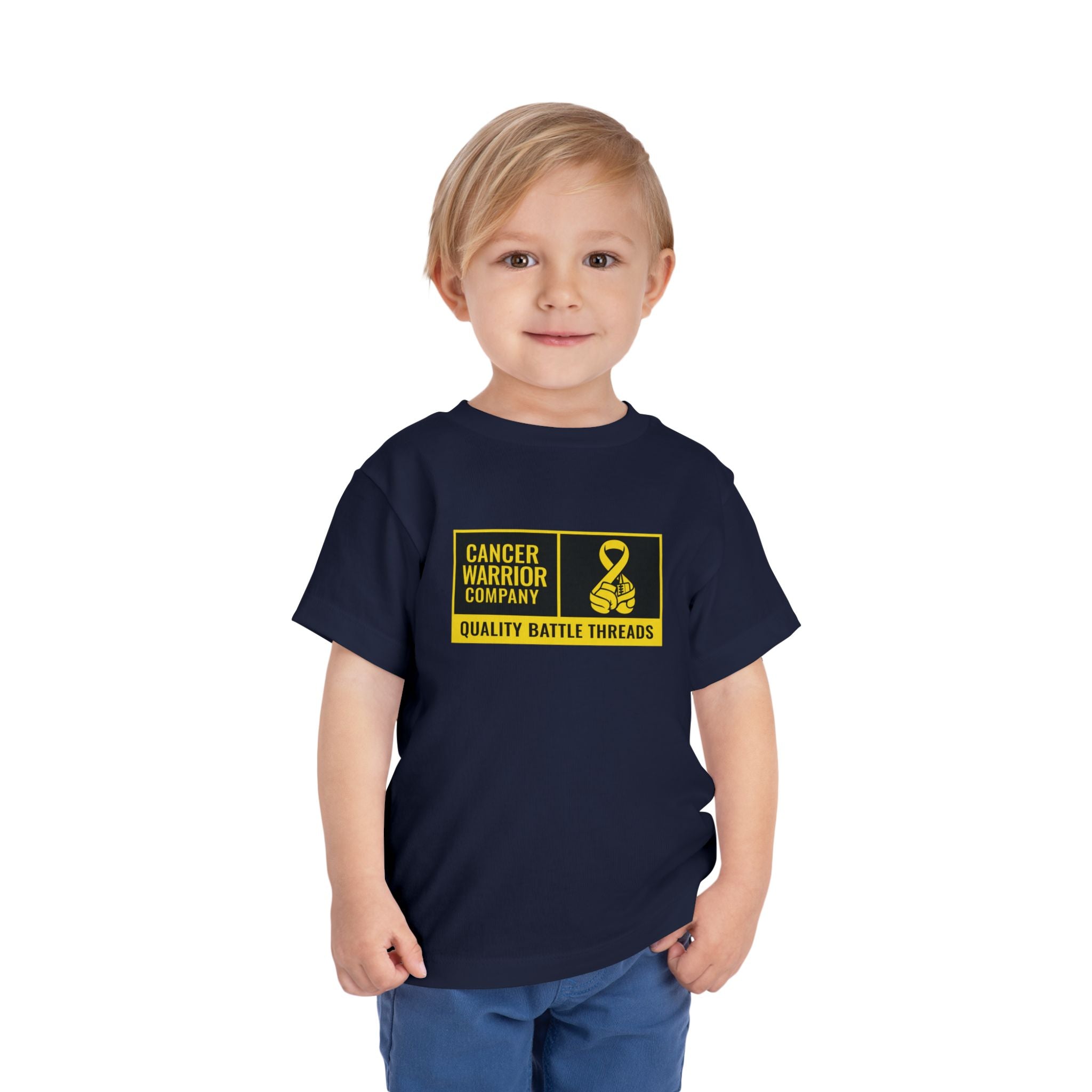 Toddler - Cancer Warrior Company - Label Logo Tee