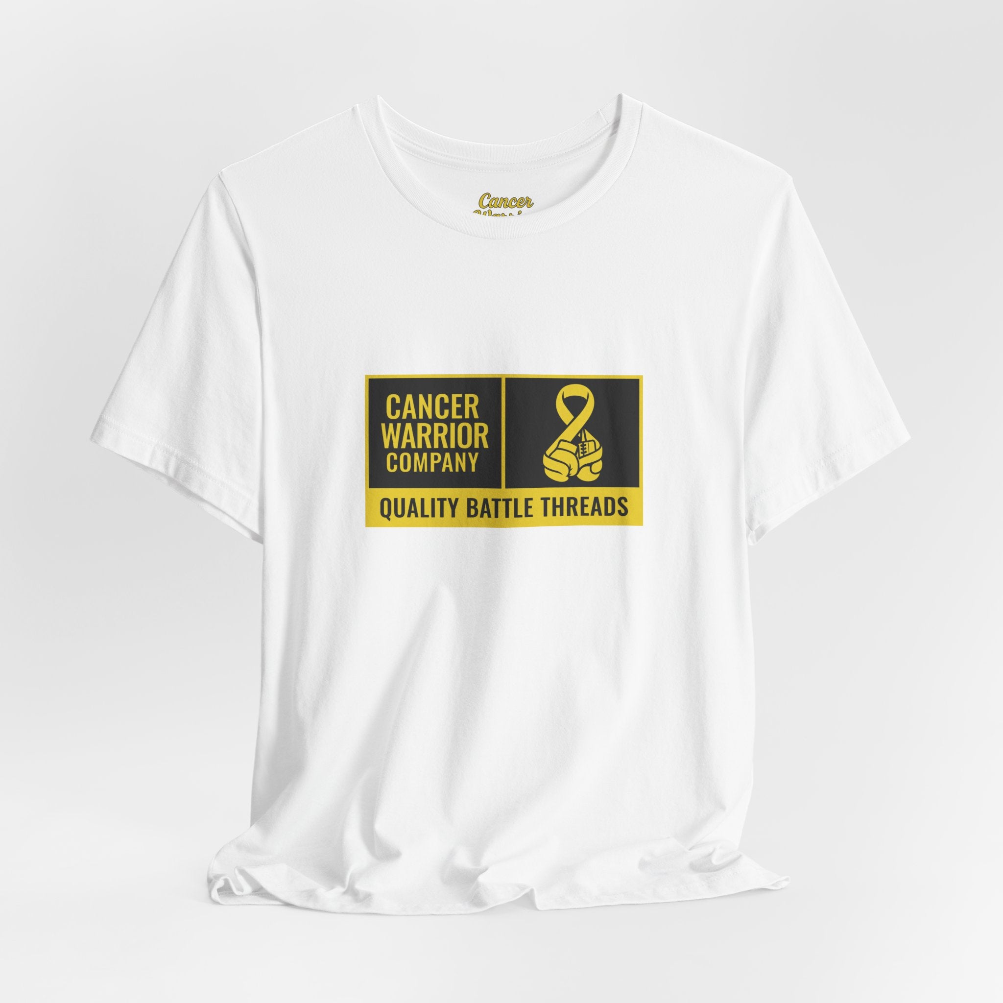 Adult (Unisex) - Cancer Warrior Company - Label Logo Tee