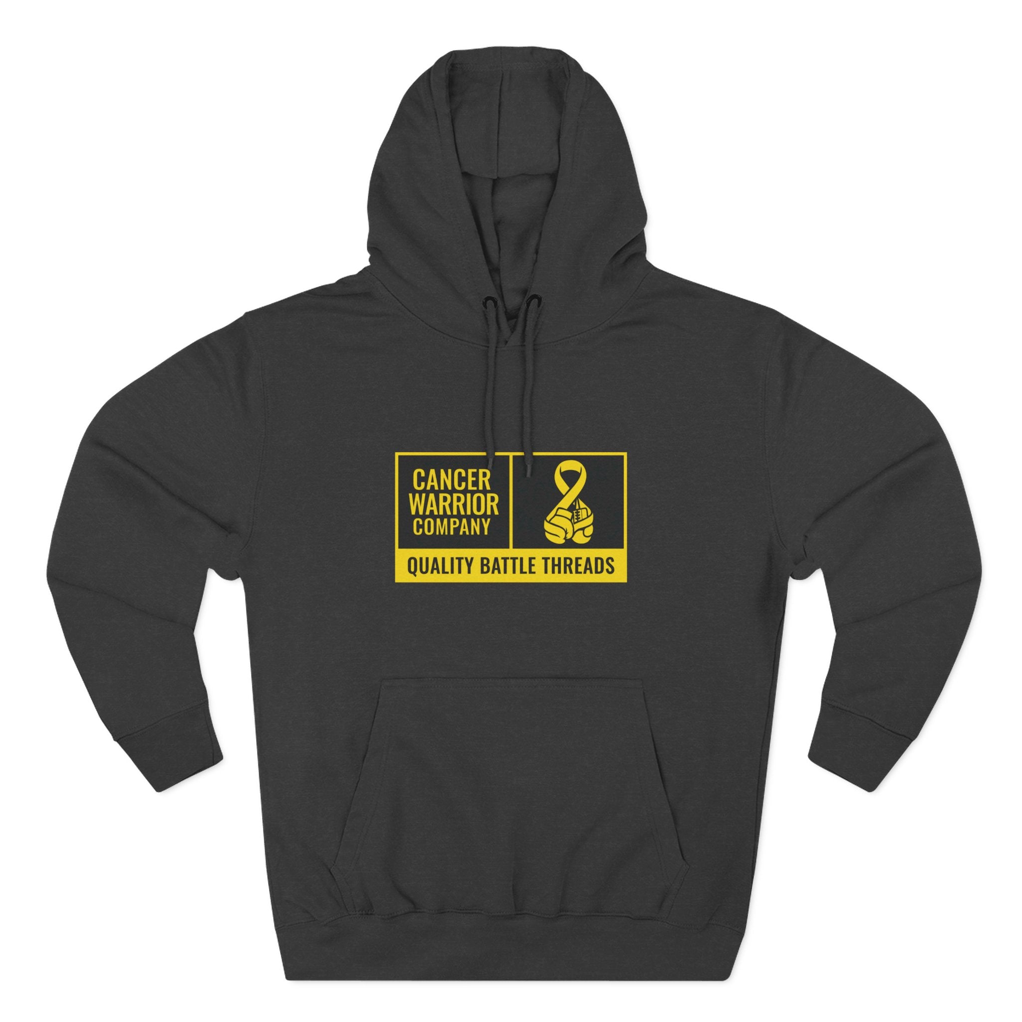 Adult (Unisex) - Cancer Warrior Company - Label Logo Hoodie