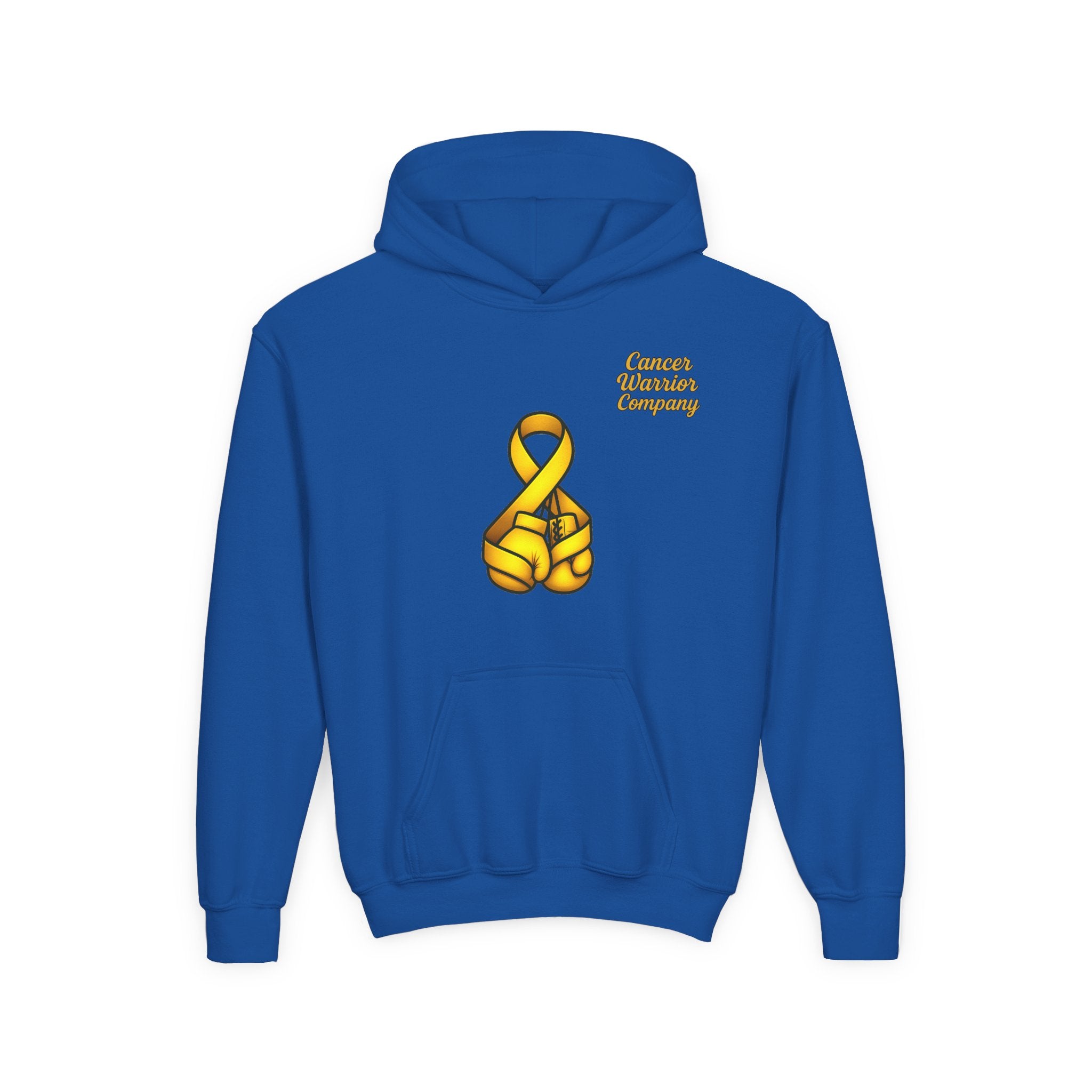Youth - Cancer Warrior Company - Boxing Gloves Hoodie
