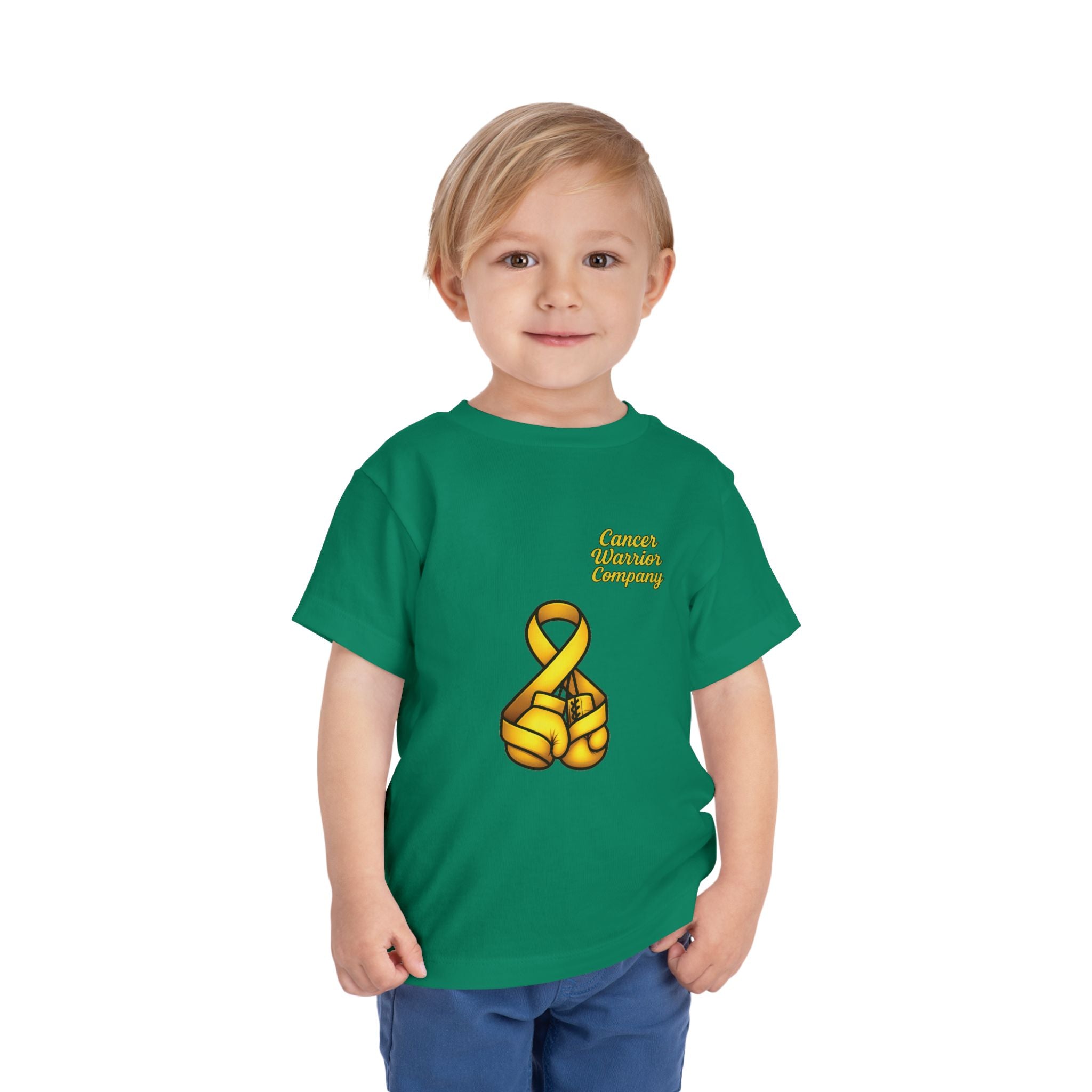 Toddler - Cancer Warrior Company - Boxing Gloves Tee