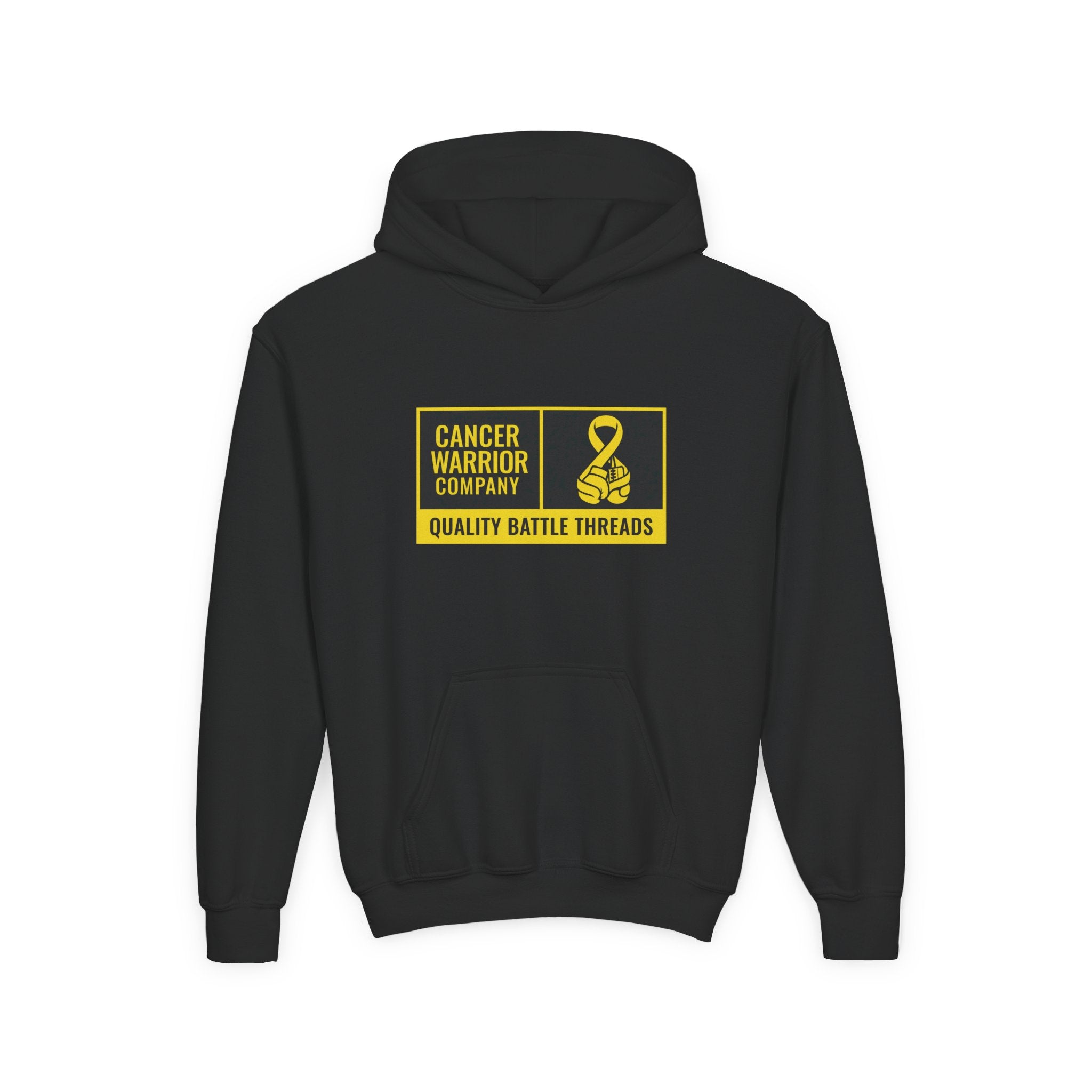 Youth - Cancer Warrior Company - Label Logo Hoodie