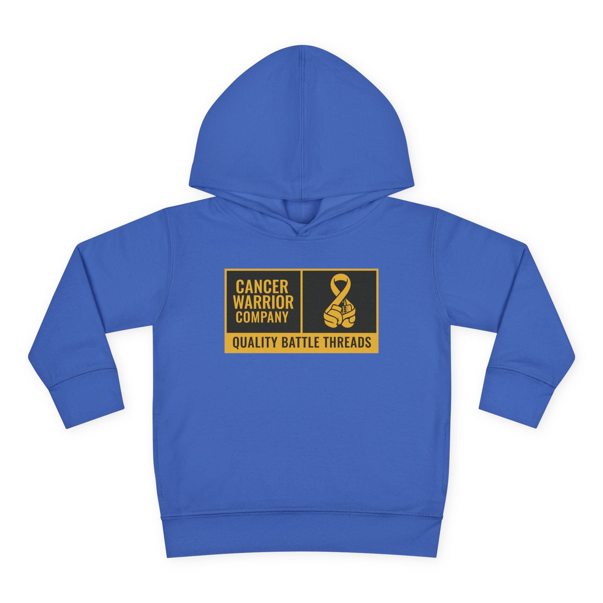 Toddler - Cancer Warrior Company - Label Logo Hoodie