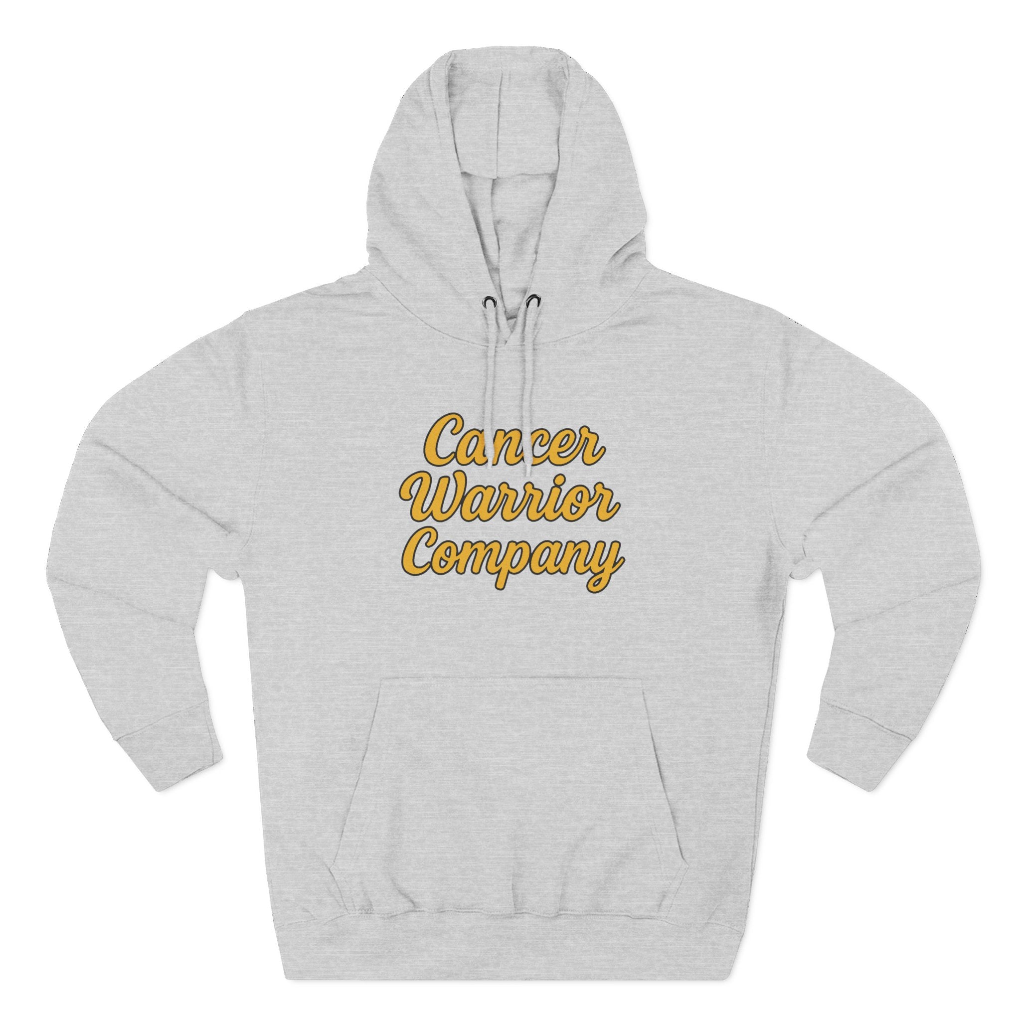 Adult (Unisex) - Cancer Warrior Company - Signature Script Hoodie