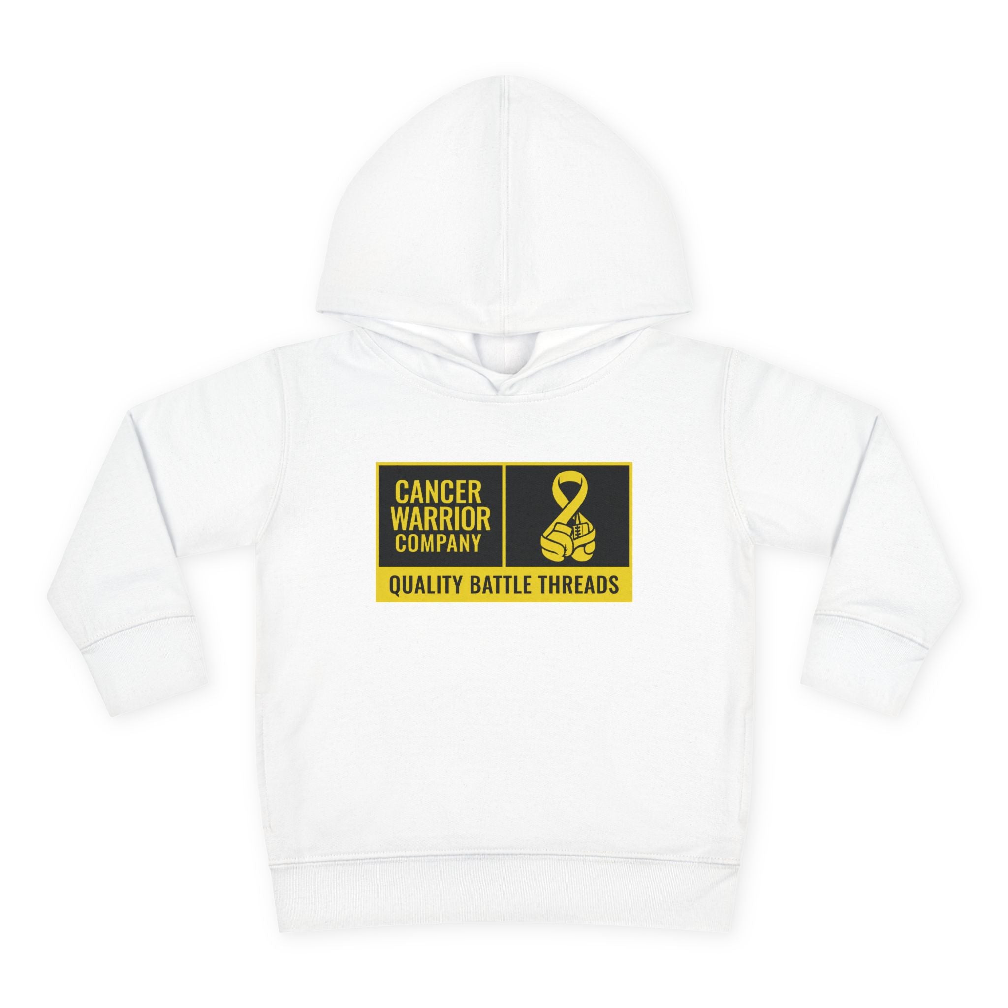 Toddler - Cancer Warrior Company - Label Logo Hoodie