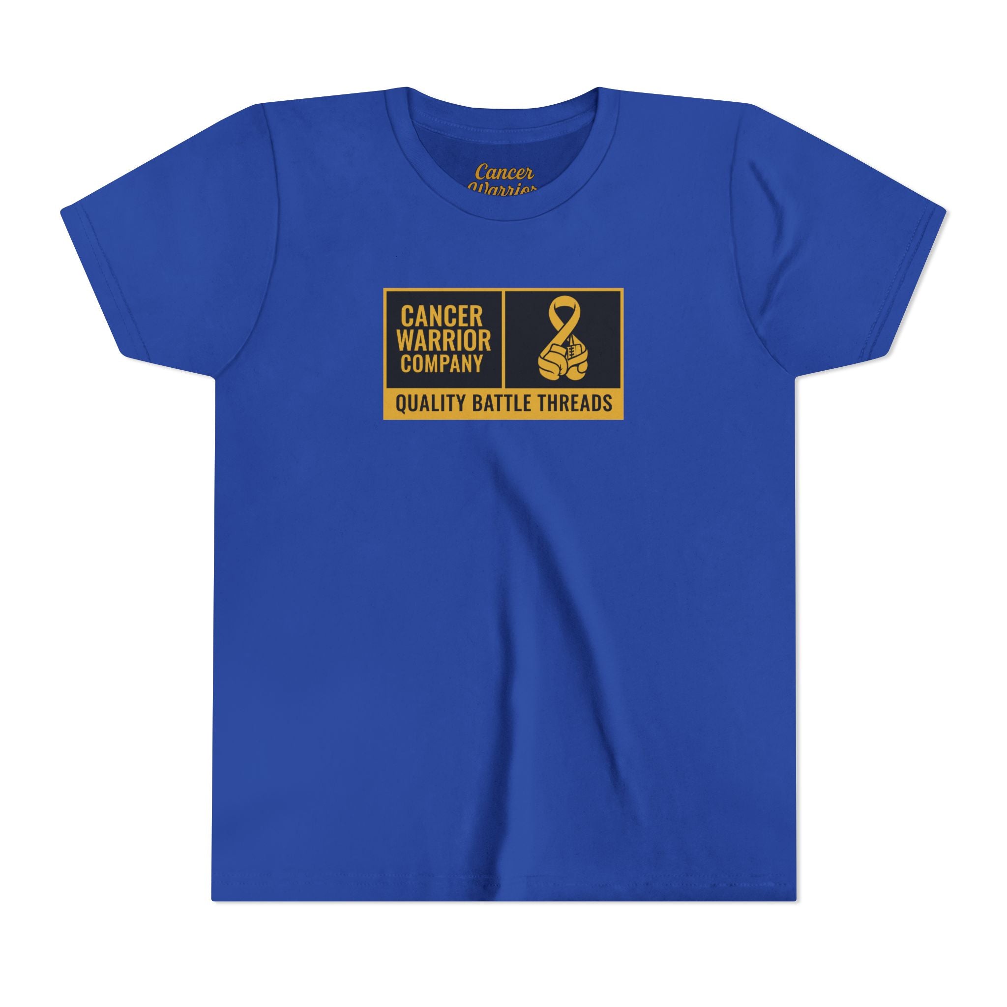 Youth - Cancer Warrior Company - Label Logo Tee