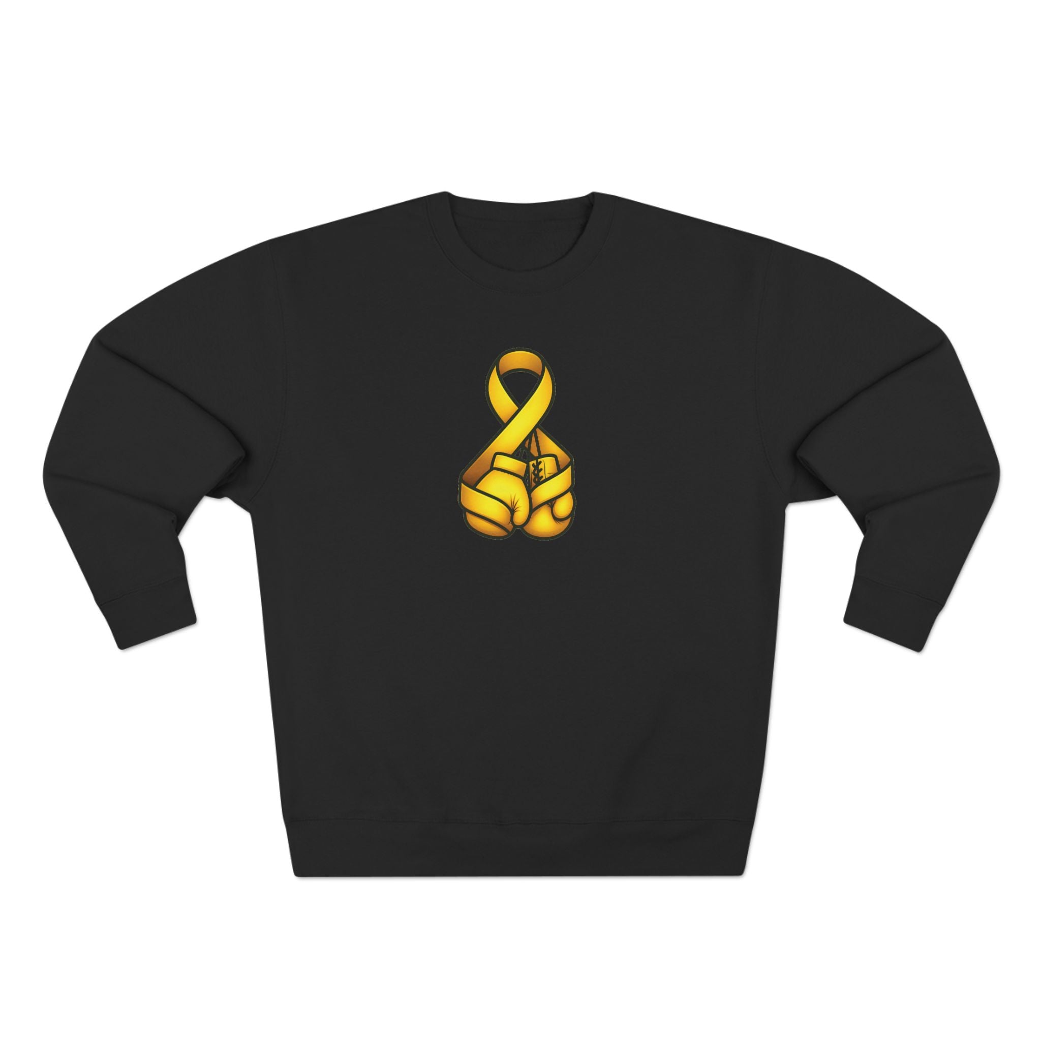 Adult (Unisex) - Cancer Warrior Company - Boxing Gloves Sweatshirt