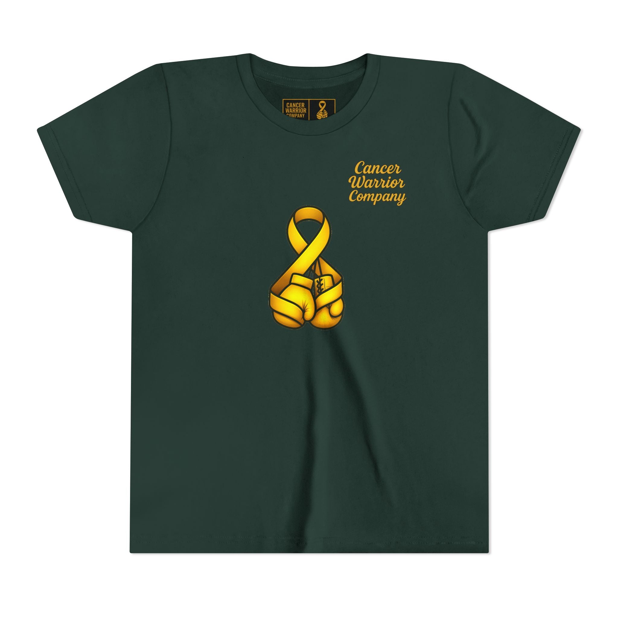 Youth - Cancer Warrior Company - Boxing Gloves Tee