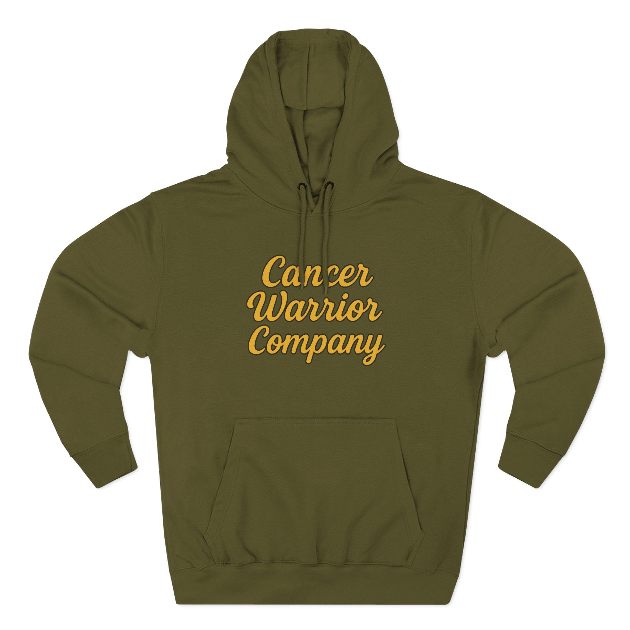 Adult (Unisex) - Cancer Warrior Company - Signature Script Hoodie
