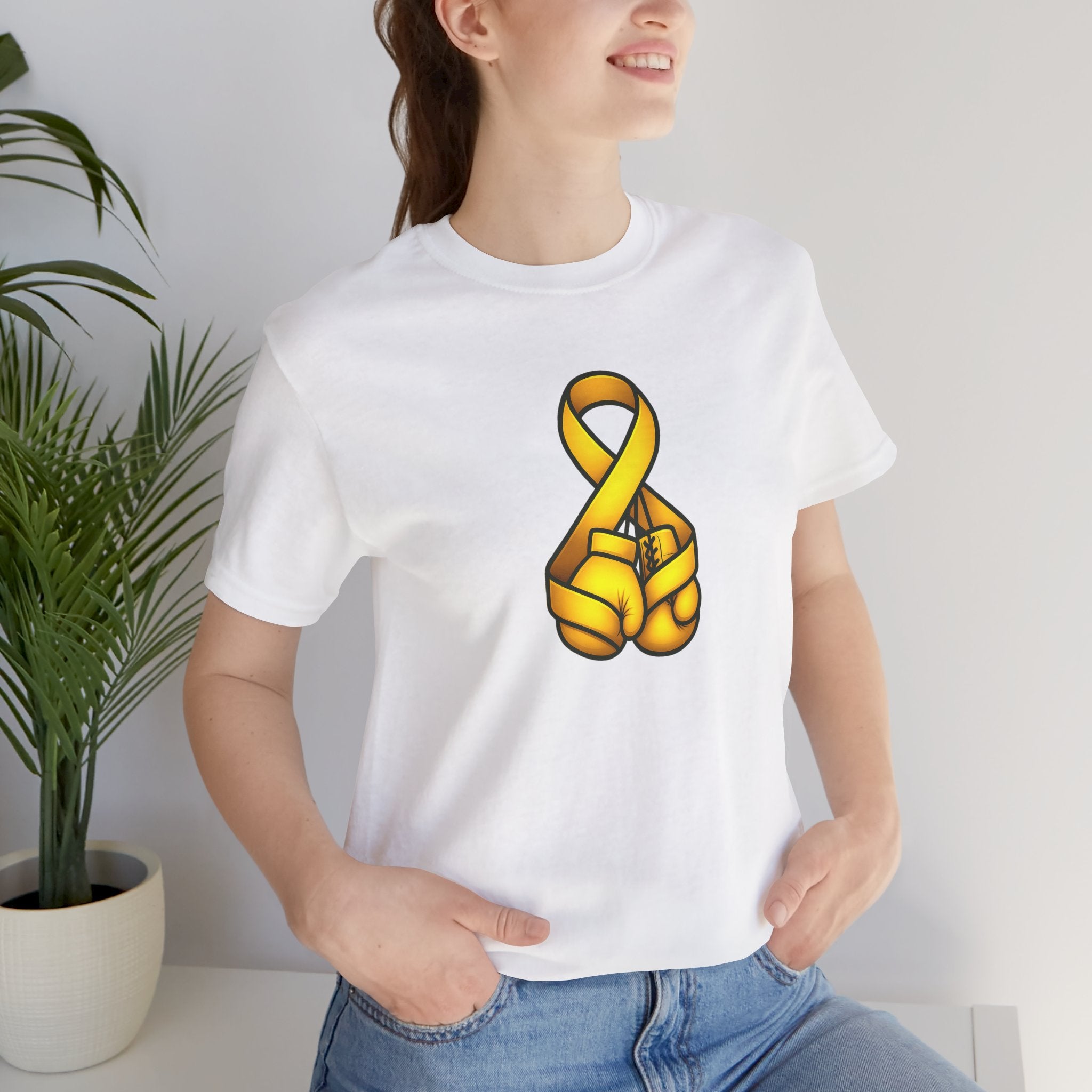 Adult (Unisex) - Cancer Warrior Company - Boxing Gloves Tee
