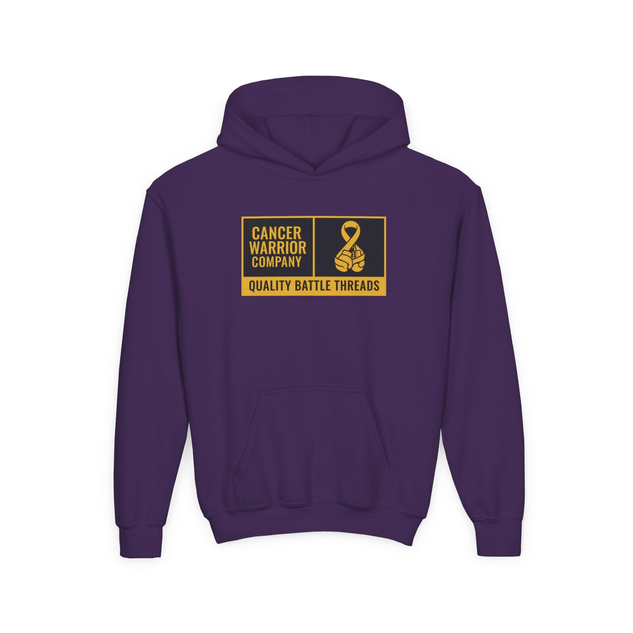 Youth - Cancer Warrior Company - Label Logo Hoodie