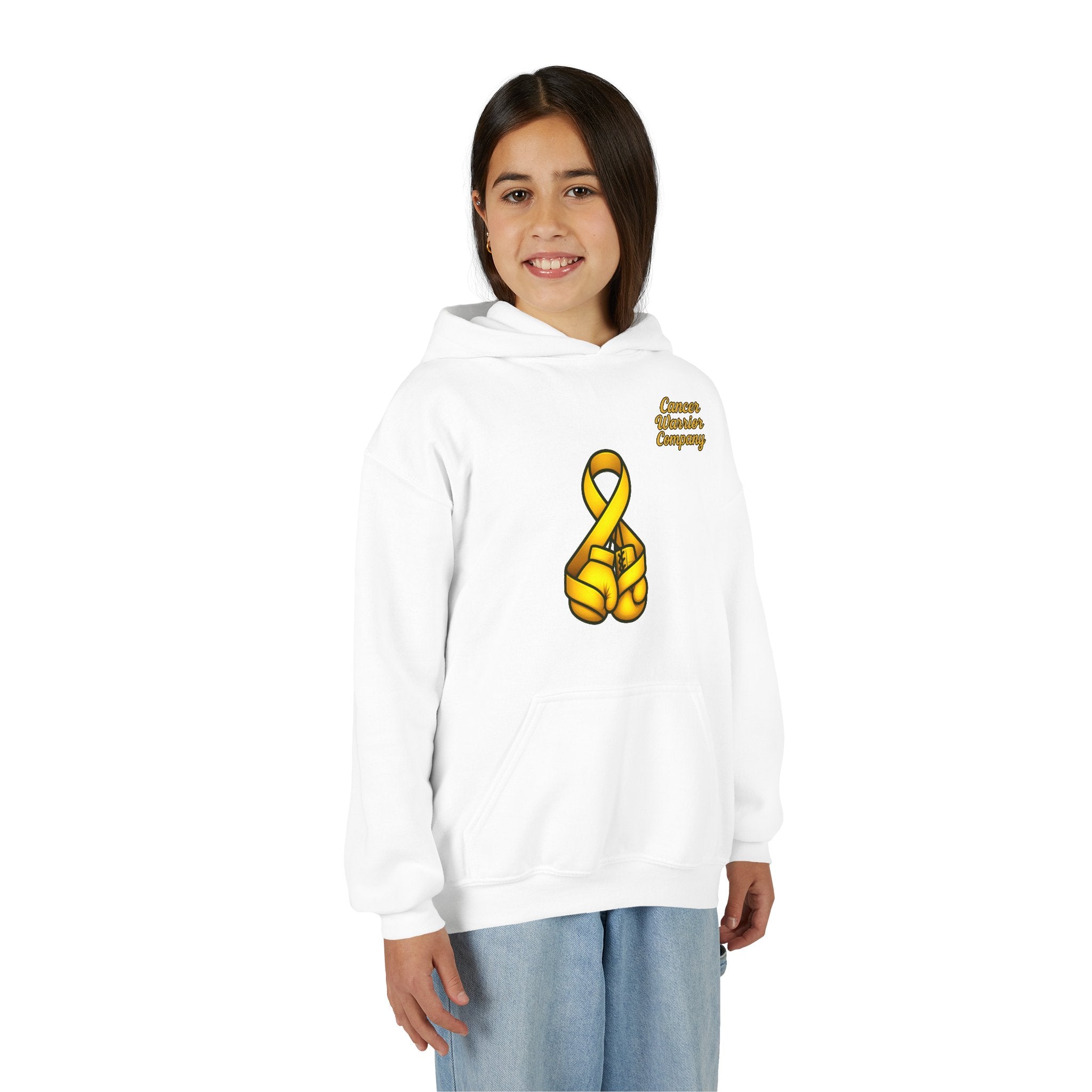 Youth - Cancer Warrior Company - Boxing Gloves Hoodie