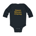 Infant - Cancer Warrior Company - Signature Script Long Sleeve Bodysuit