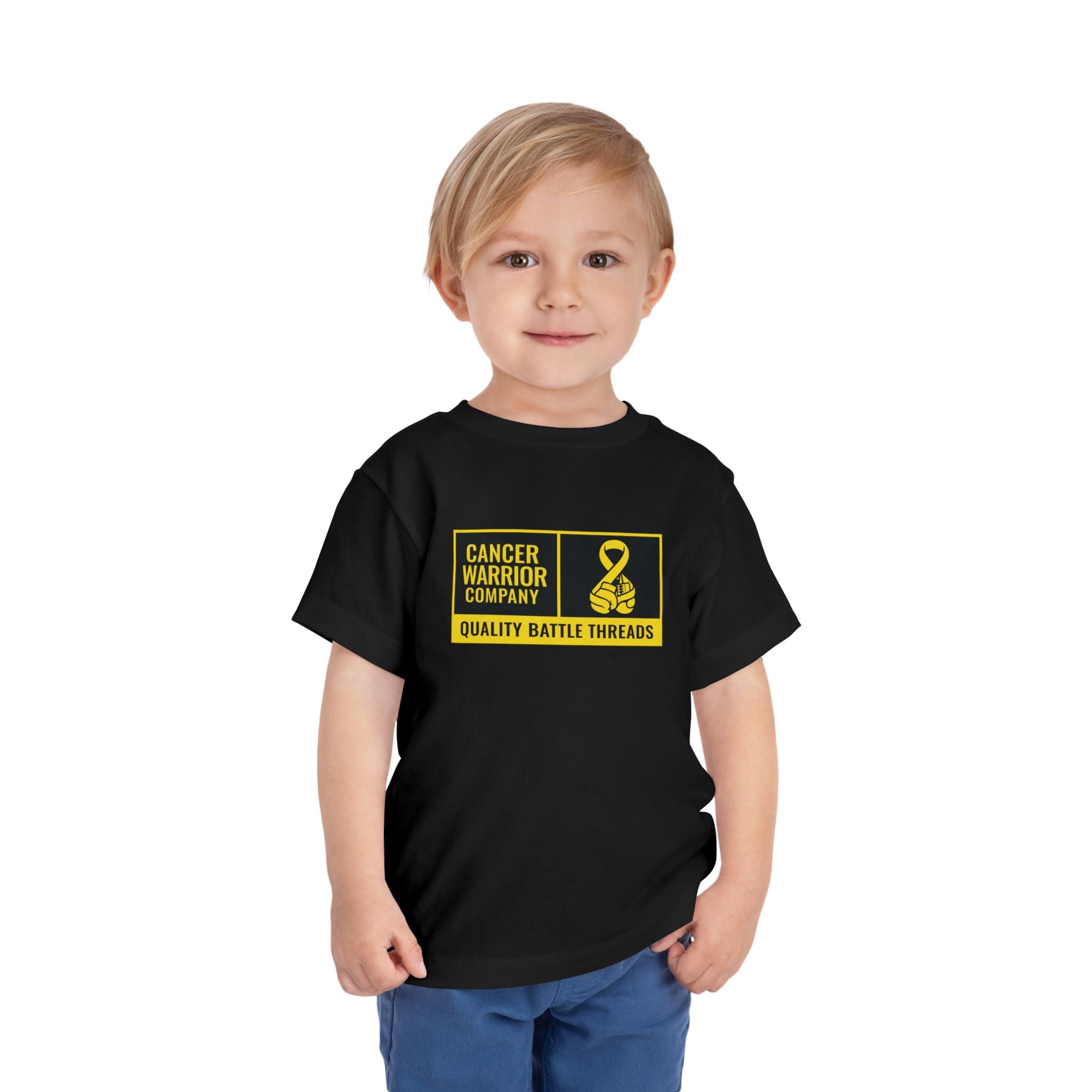 Toddler - Cancer Warrior Company - Label Logo Tee
