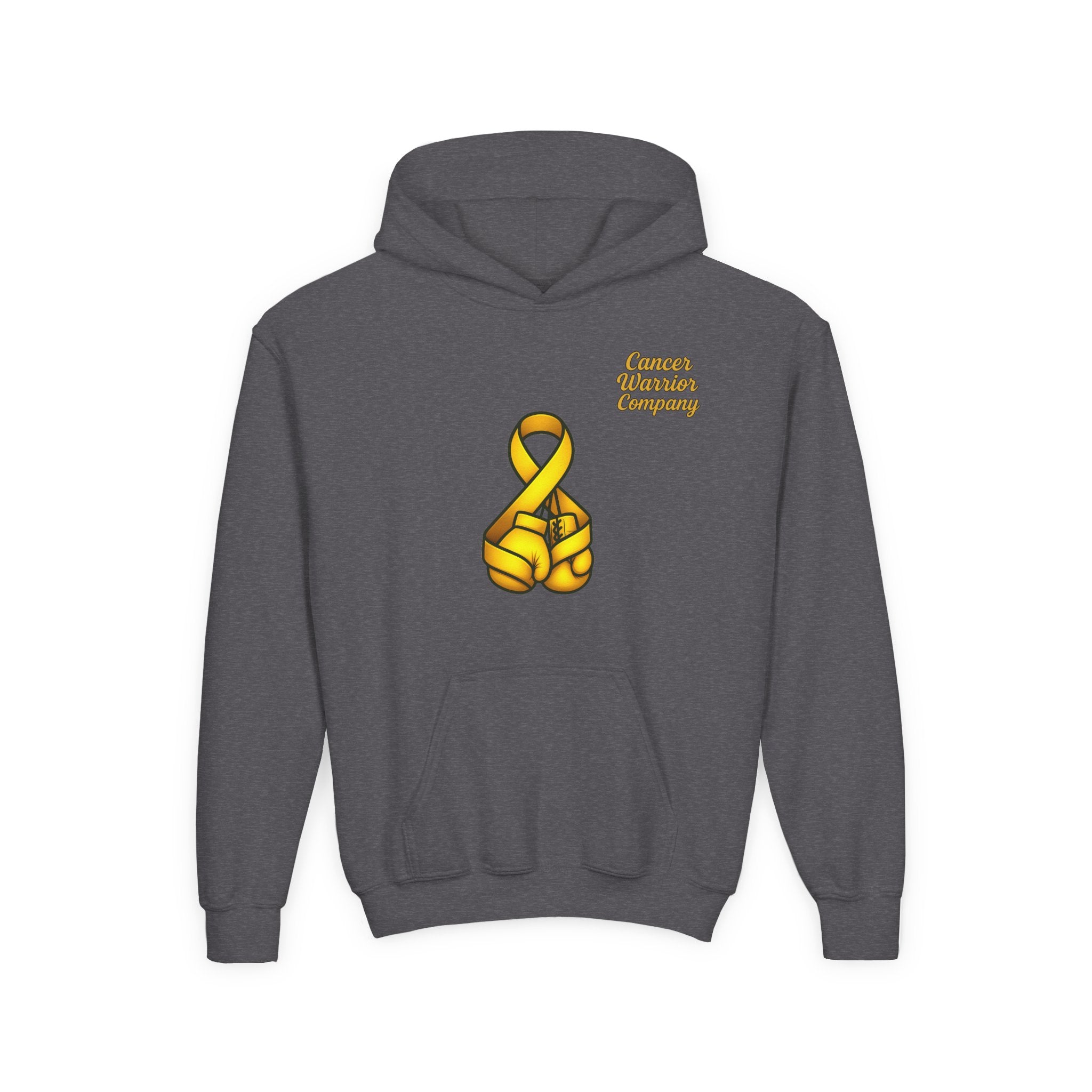 Youth - Cancer Warrior Company - Boxing Gloves Hoodie