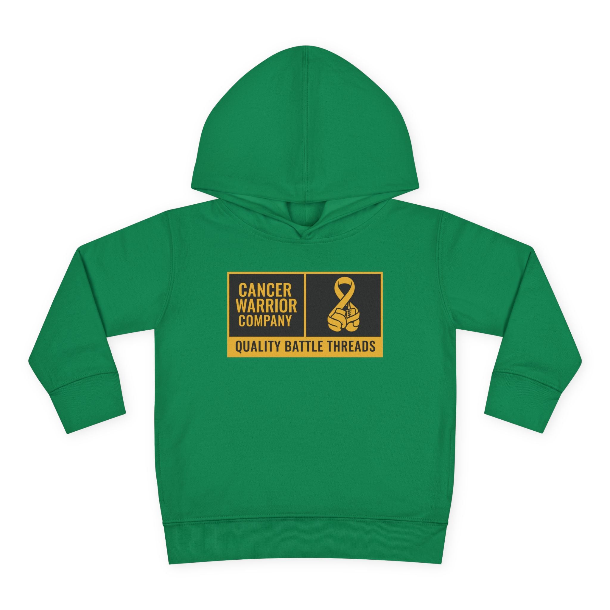 Toddler - Cancer Warrior Company - Label Logo Hoodie
