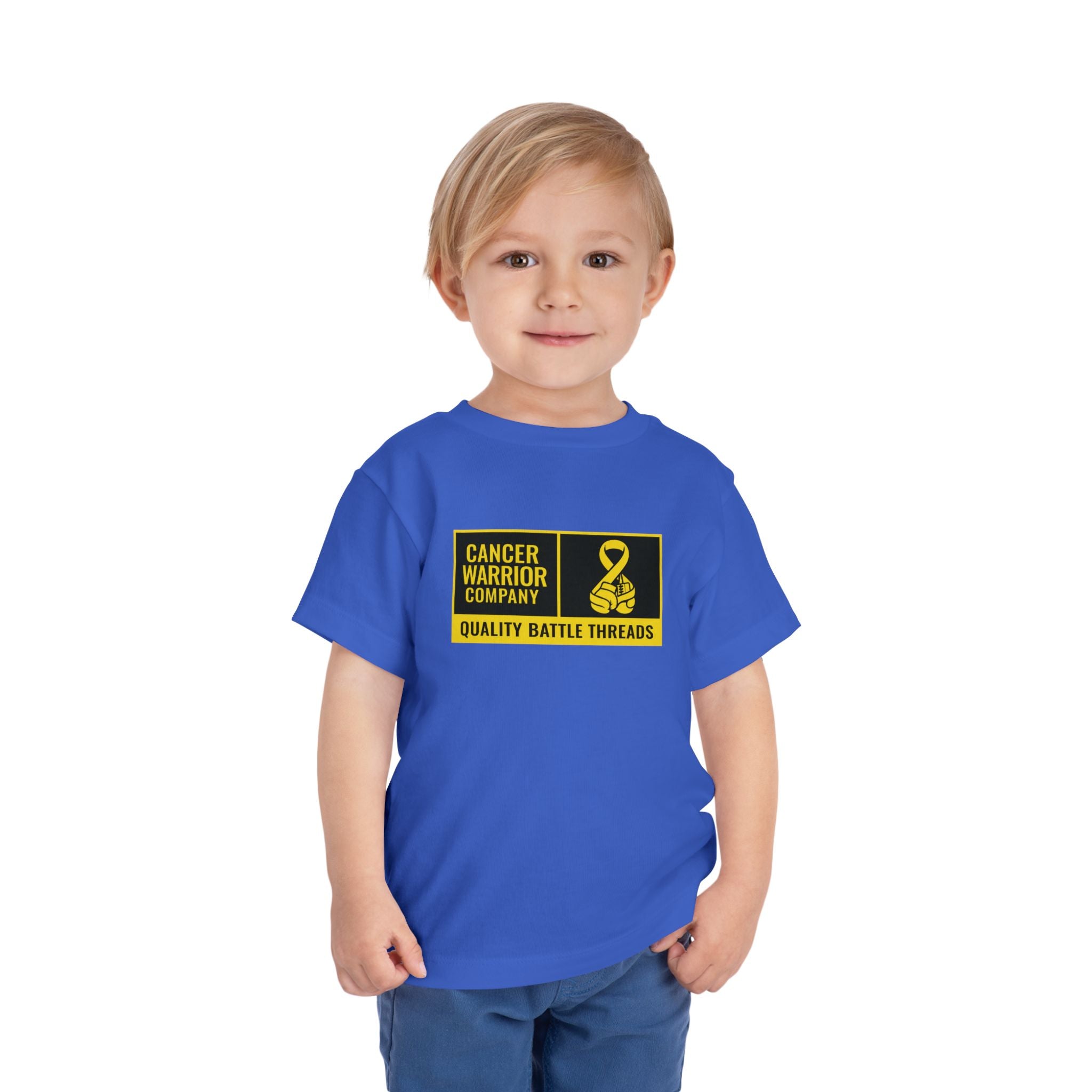 Toddler - Cancer Warrior Company - Label Logo Tee
