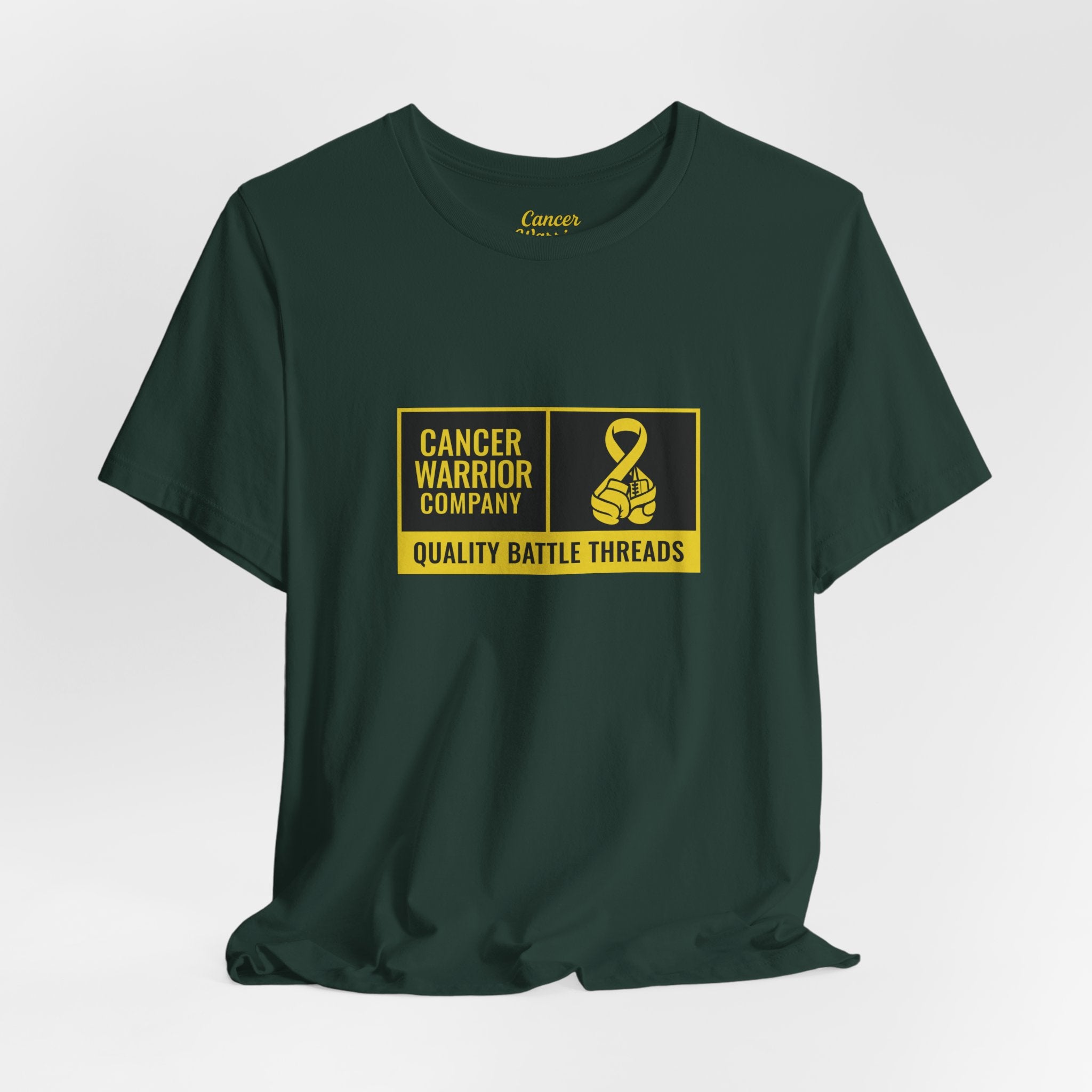 Adult (Unisex) - Cancer Warrior Company - Label Logo Tee