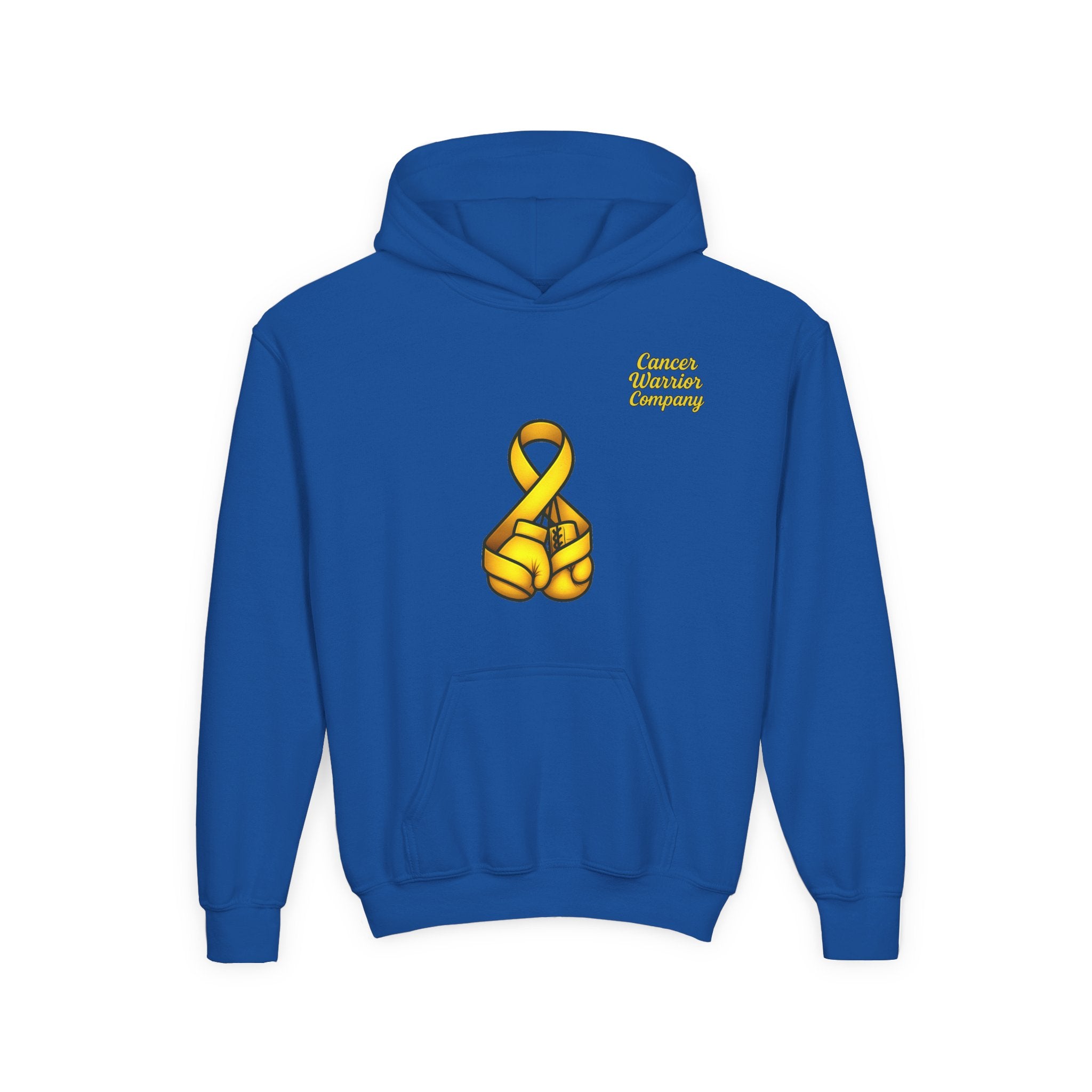 Youth - Cancer Warrior Company - Boxing Gloves Hoodie