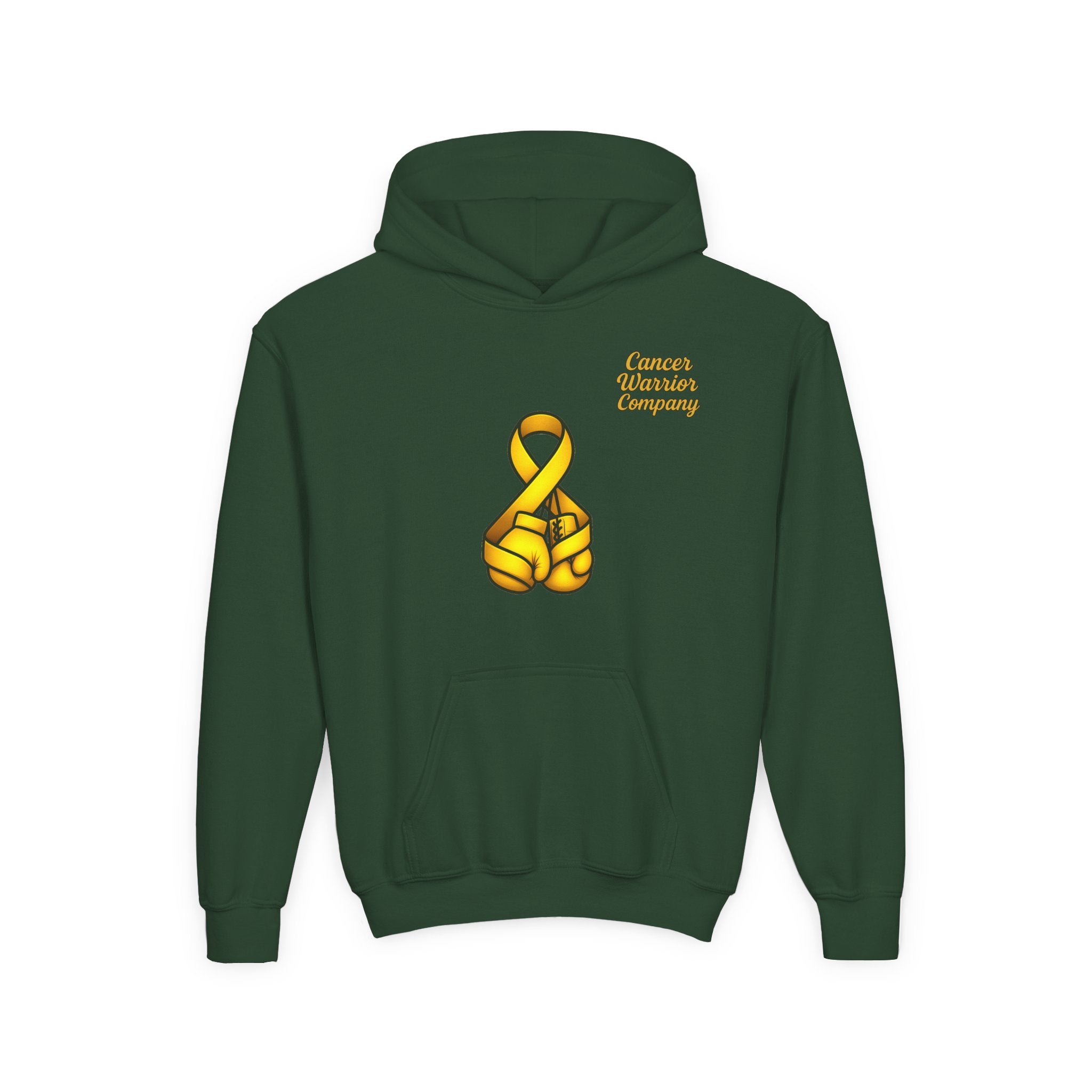 Youth - Cancer Warrior Company - Boxing Gloves Hoodie