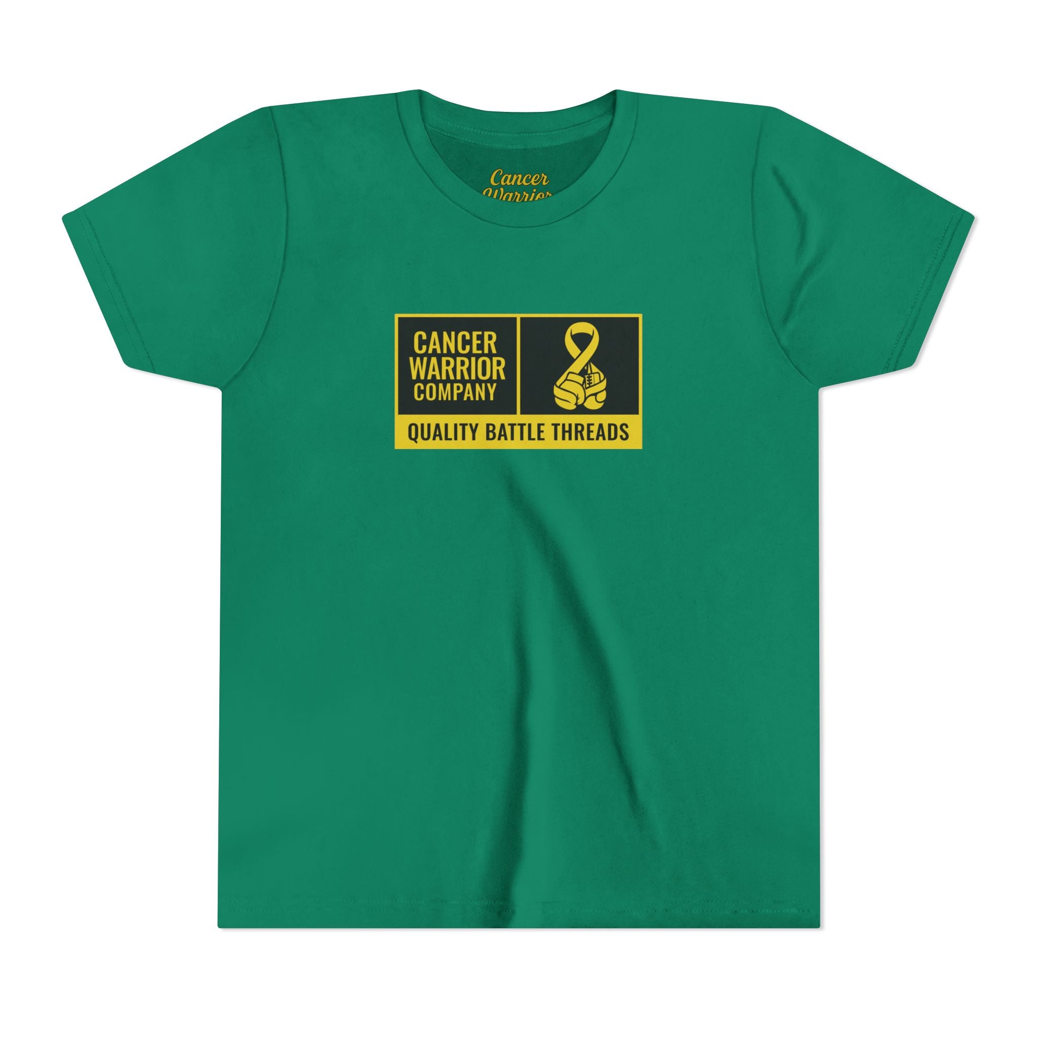 Youth - Cancer Warrior Company - Label Logo Tee
