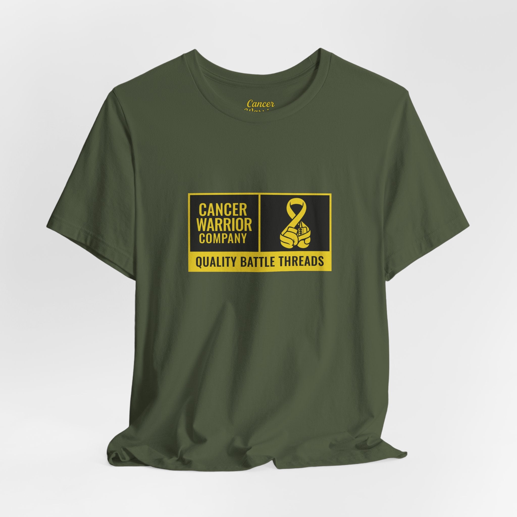 Adult (Unisex) - Cancer Warrior Company - Label Logo Tee