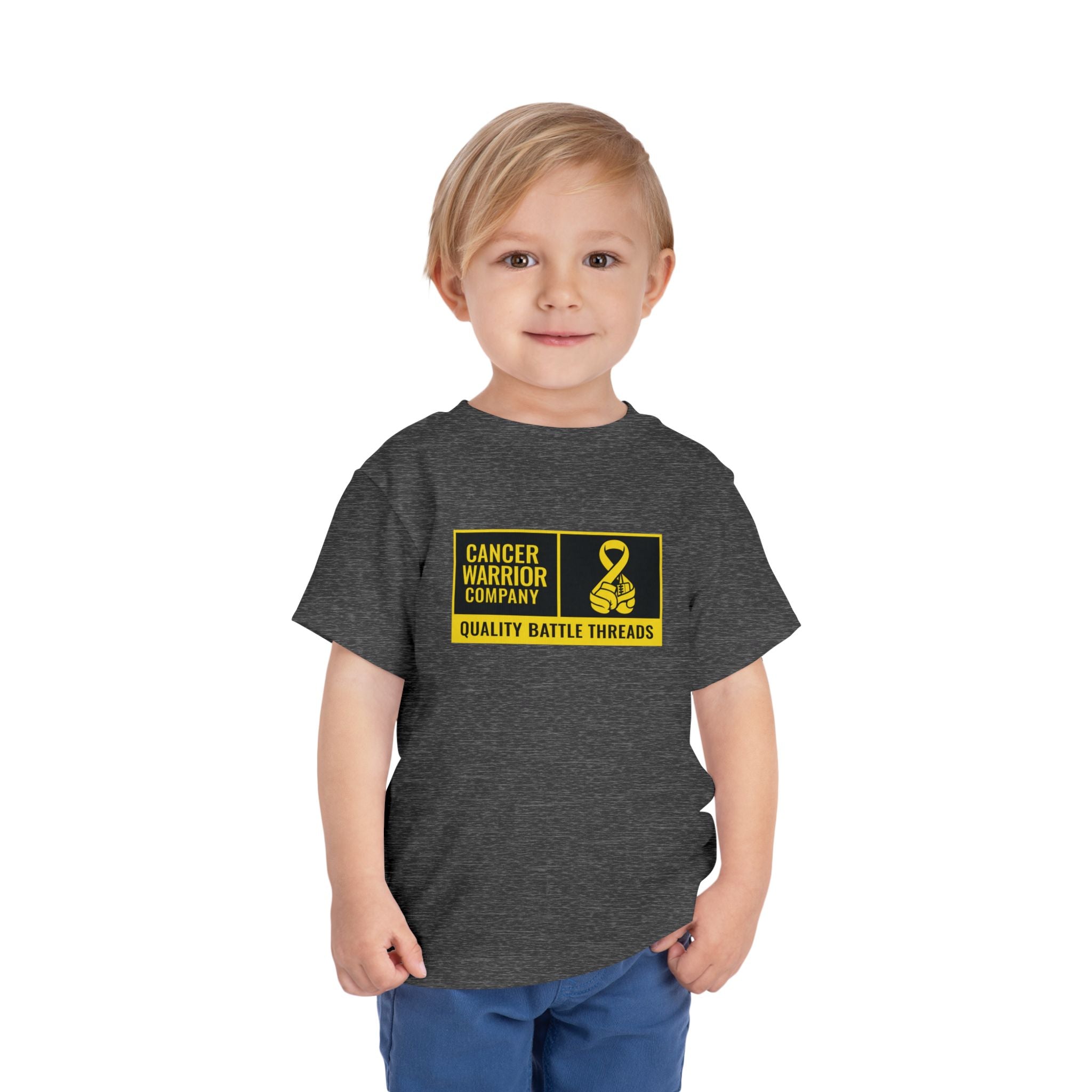 Toddler - Cancer Warrior Company - Label Logo Tee