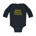 Infant - Cancer Warrior Company - Signature Script Long Sleeve Bodysuit