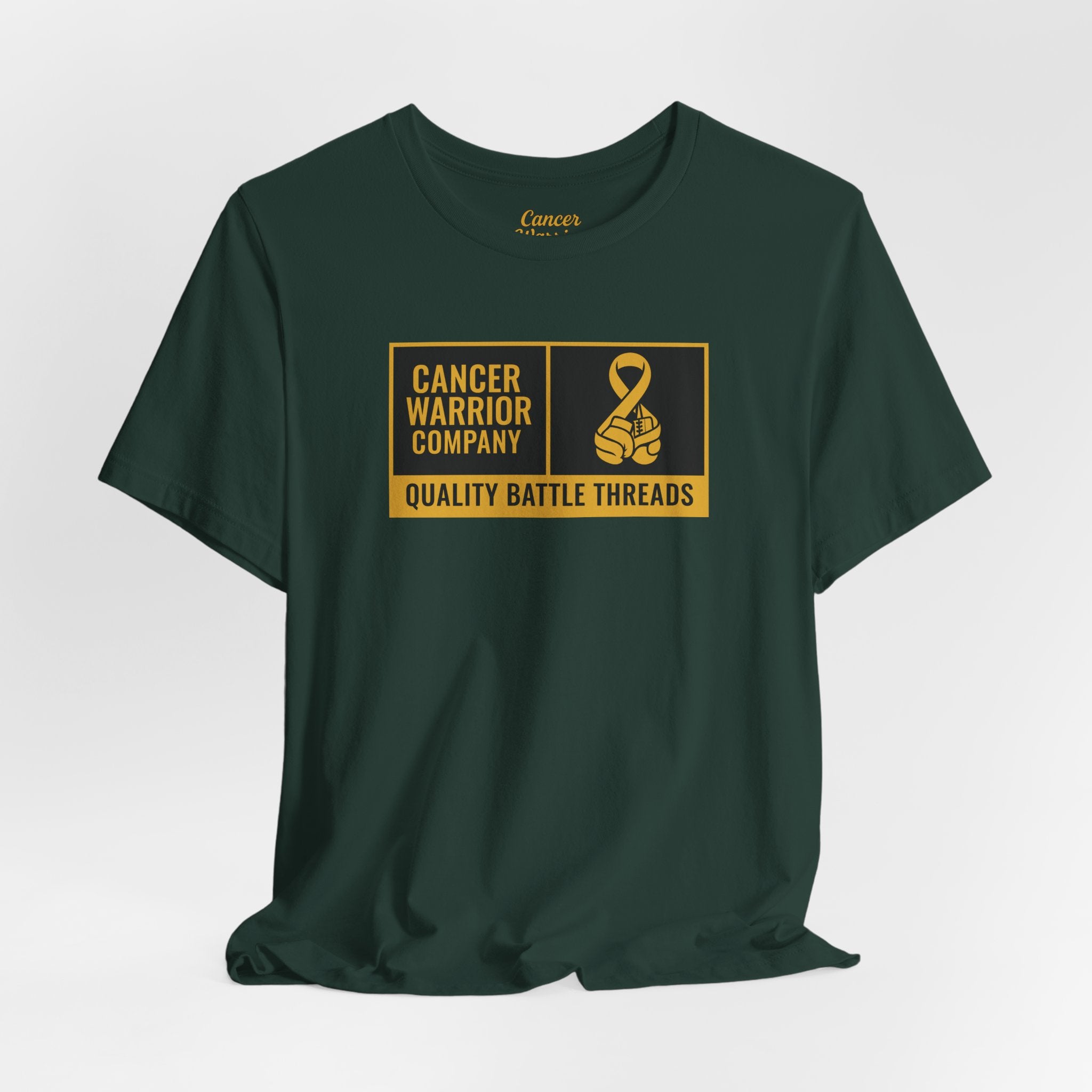 Adult (Unisex) - Cancer Warrior Company - Label Logo Tee