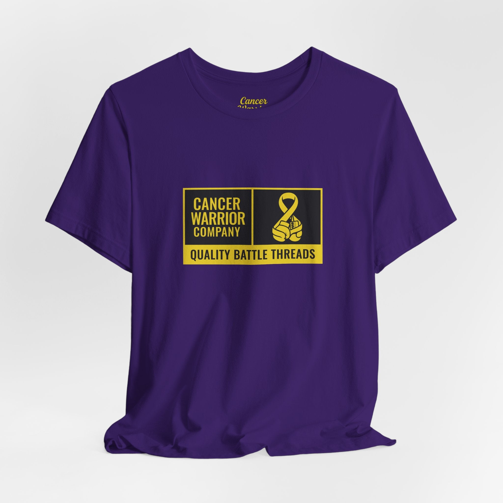 Adult (Unisex) - Cancer Warrior Company - Label Logo Tee