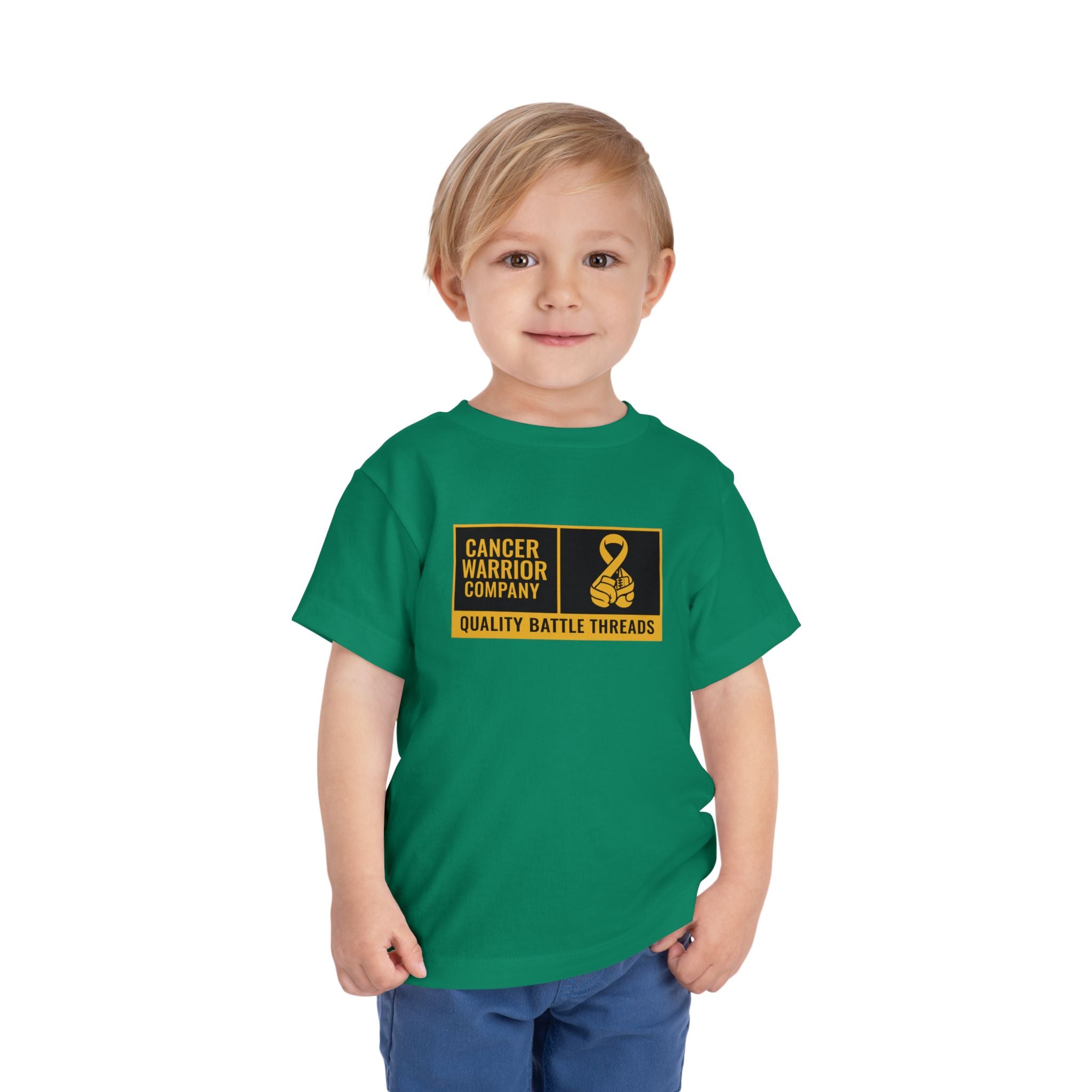 Toddler - Cancer Warrior Company - Label Logo Tee