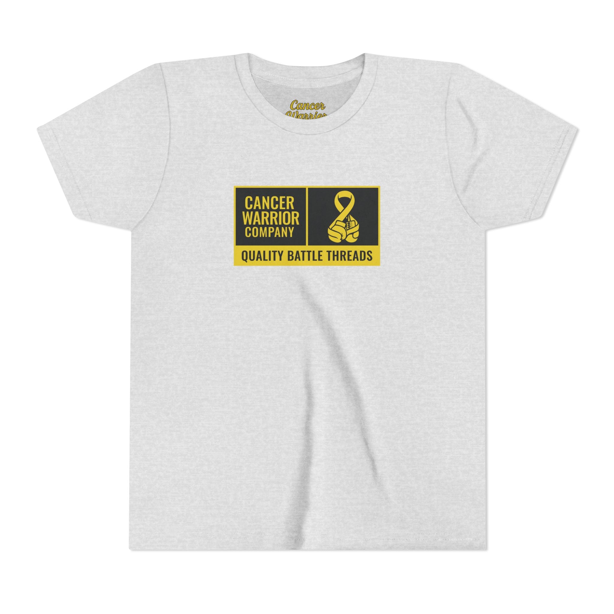 Youth - Cancer Warrior Company - Label Logo Tee