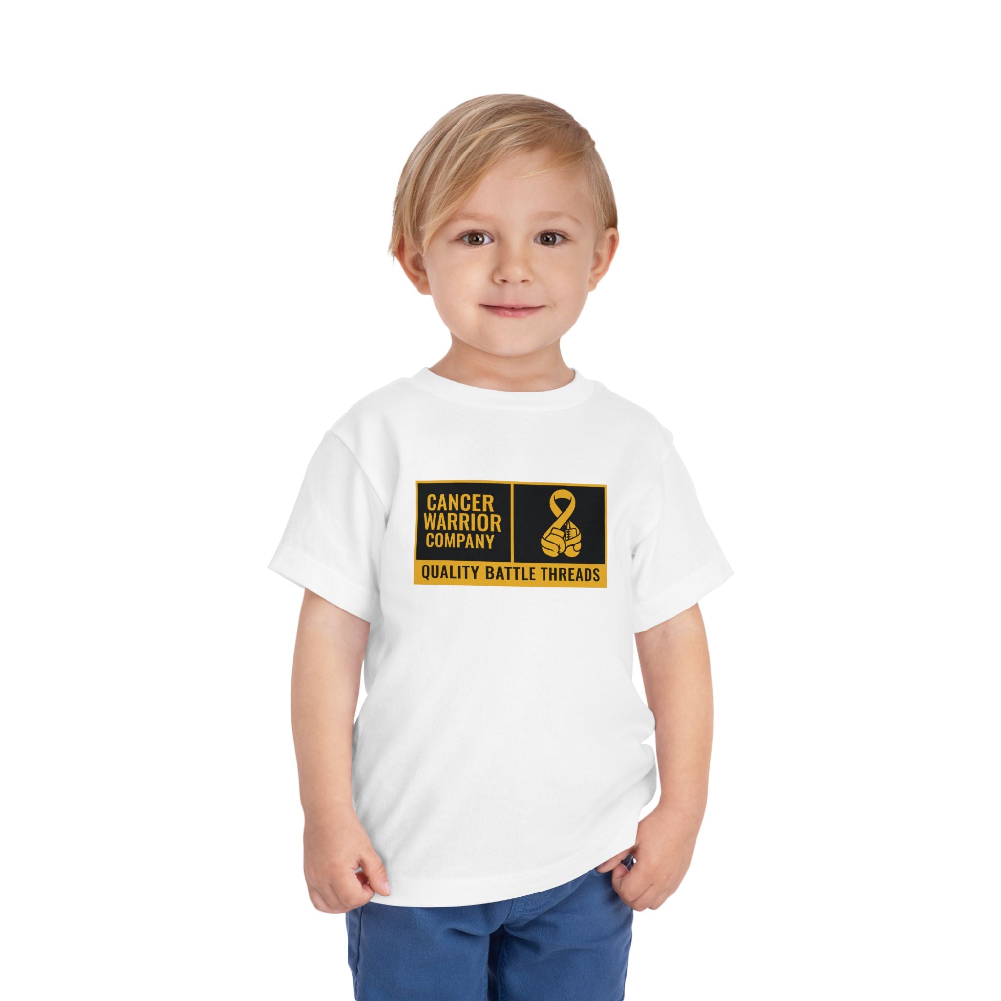 Toddler - Cancer Warrior Company - Label Logo Tee