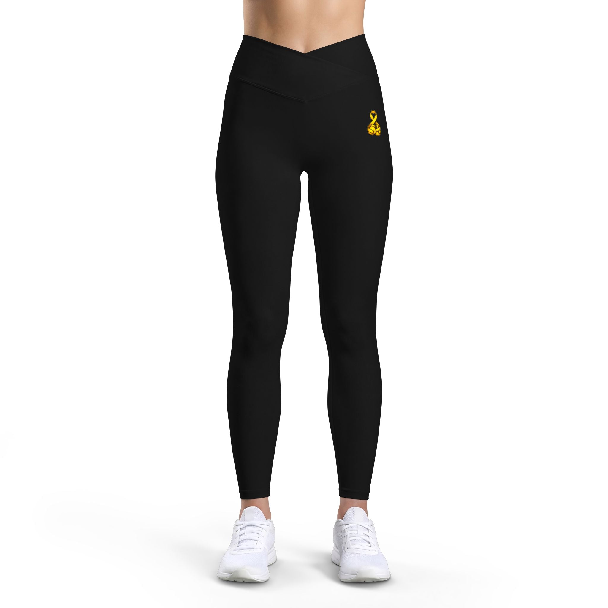 Women’s - Cancer Warrior Company - Boxing Gloves Luxe Leggings