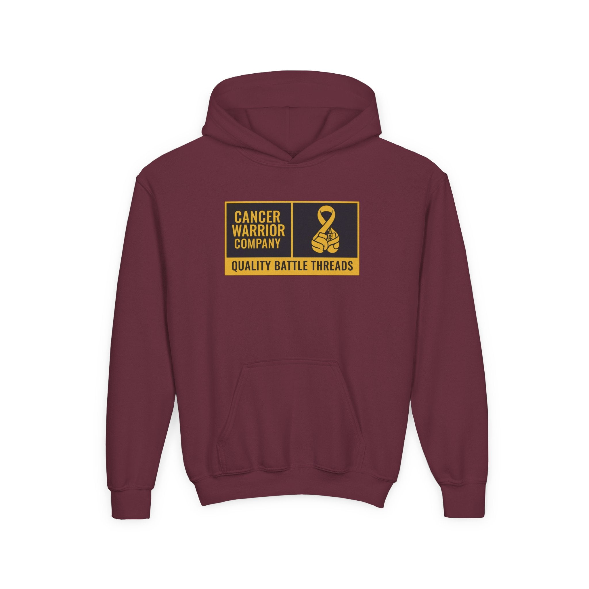 Youth - Cancer Warrior Company - Label Logo Hoodie