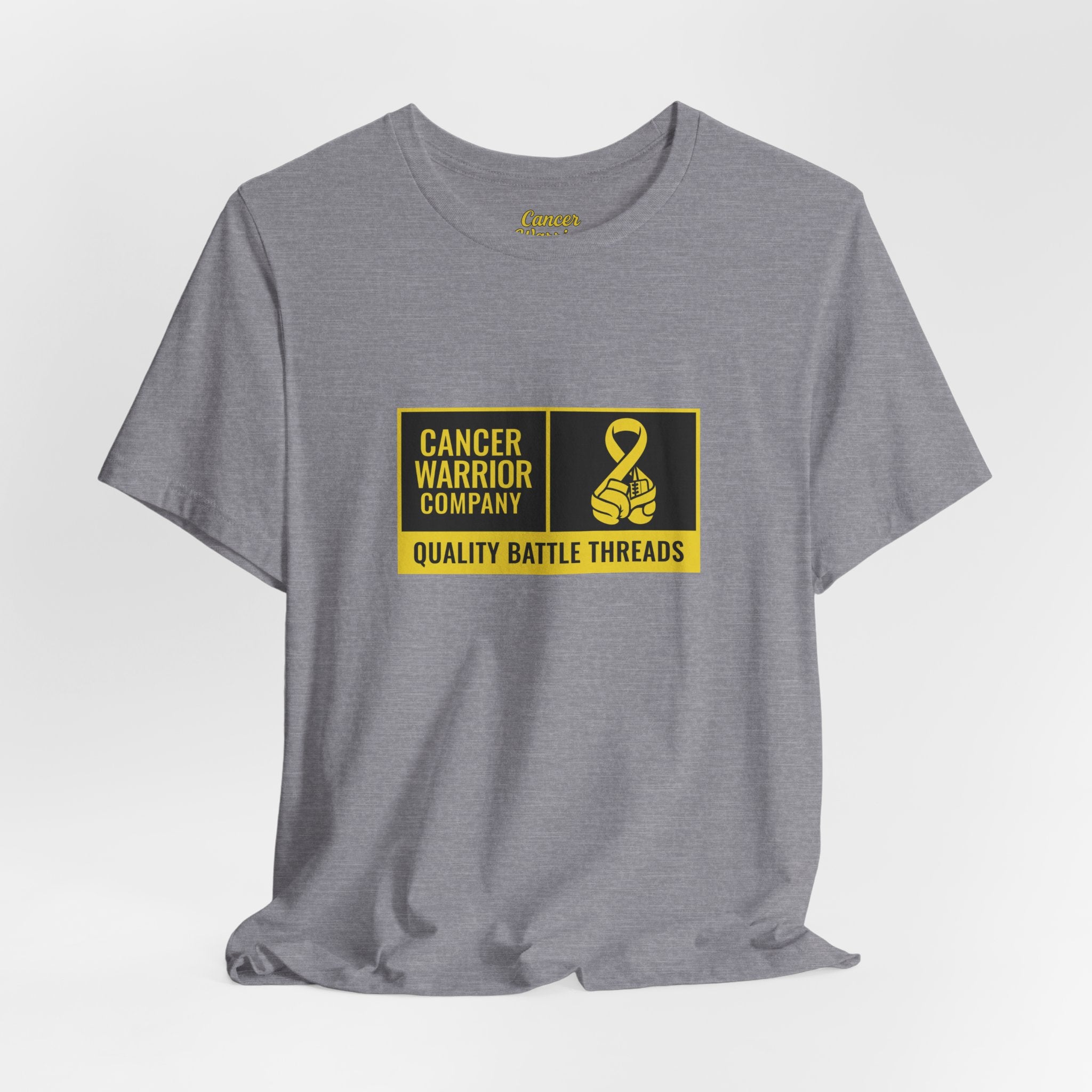 Adult (Unisex) - Cancer Warrior Company - Label Logo Tee