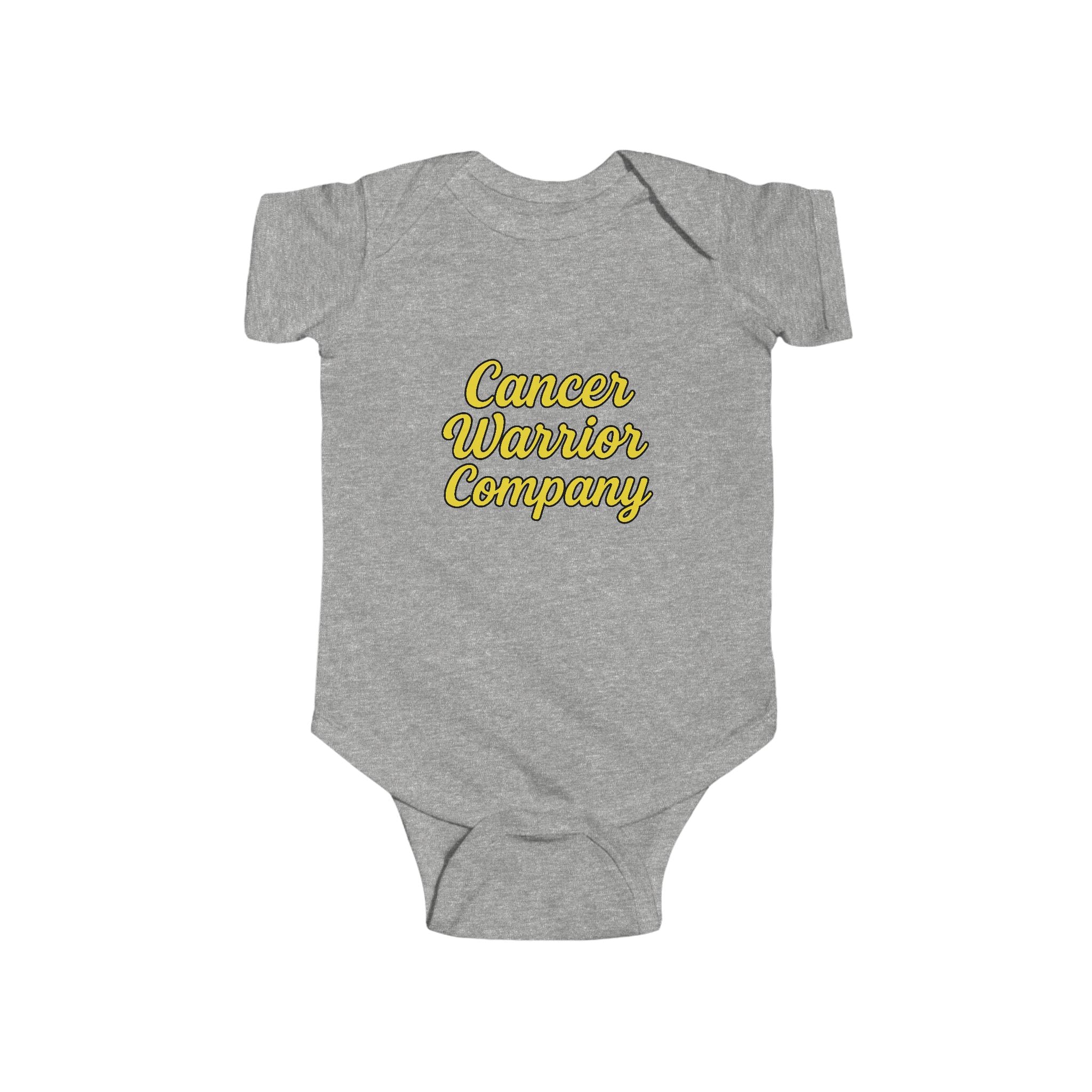 Infant - Cancer Warrior Company - Signature Script Bodysuit