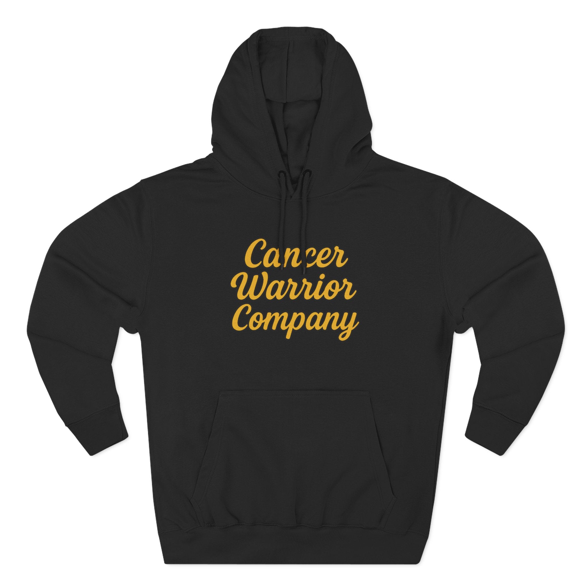 Adult (Unisex) - Cancer Warrior Company - Signature Script Hoodie