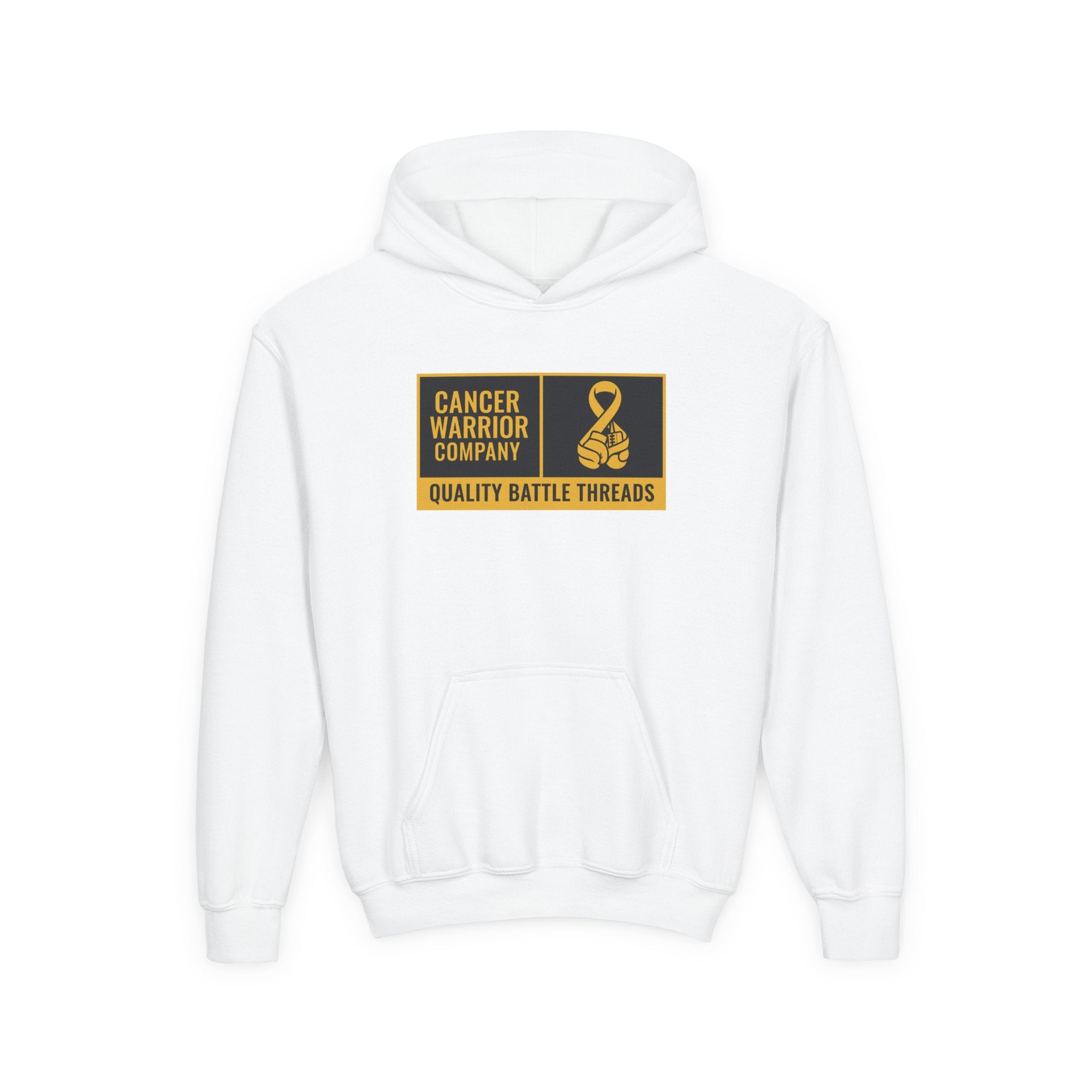 Youth - Cancer Warrior Company - Label Logo Hoodie