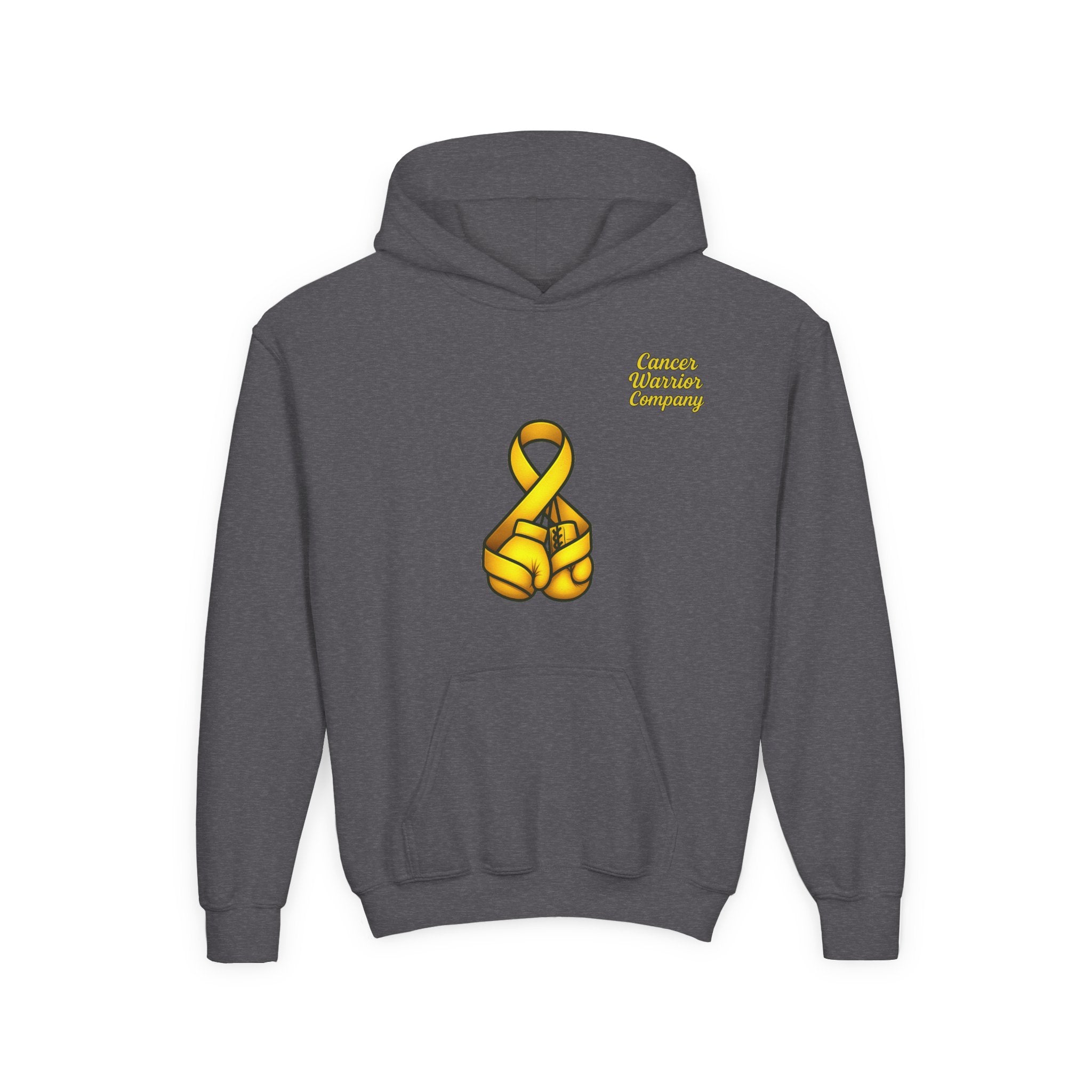 Youth - Cancer Warrior Company - Boxing Gloves Hoodie
