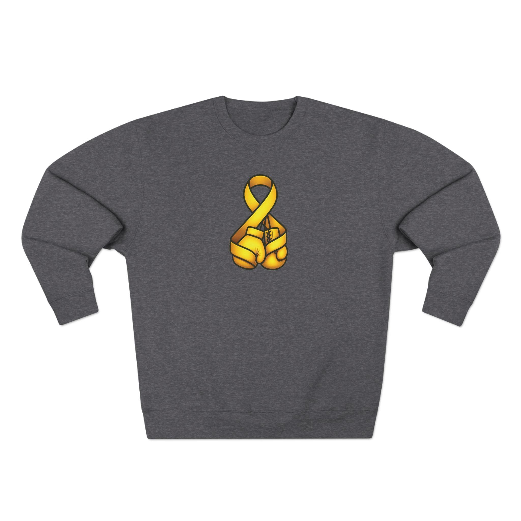 Adult (Unisex) - Cancer Warrior Company - Boxing Gloves Sweatshirt