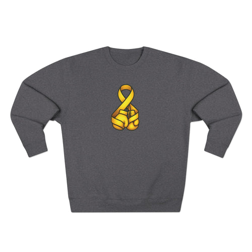Adult (Unisex) - Cancer Warrior Company - Boxing Gloves Sweatshirt