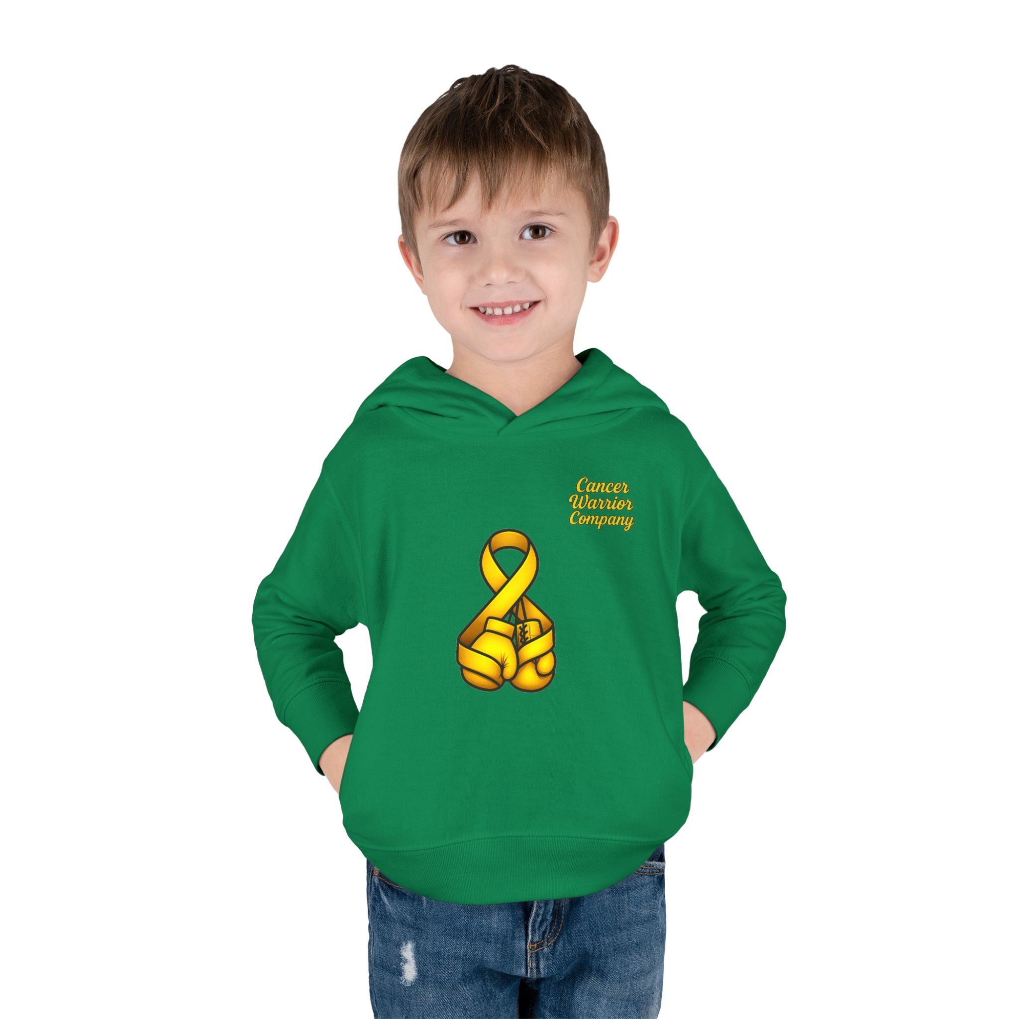 Toddler - Cancer Warrior Company - Boxing Glove Hoodie