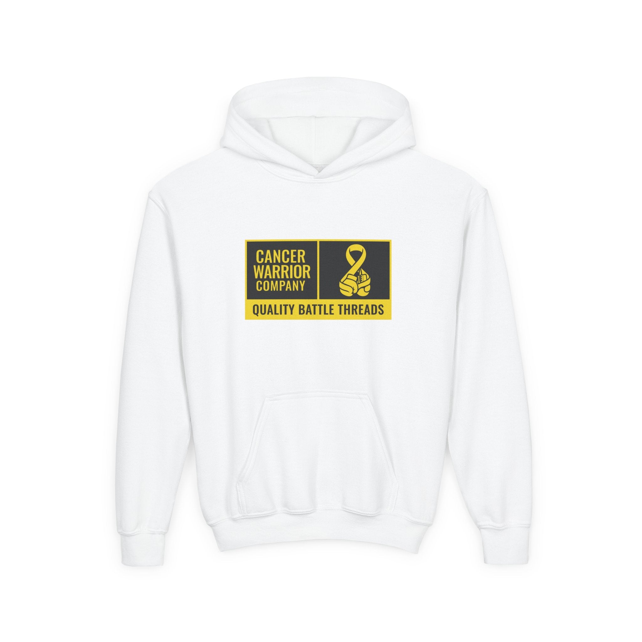 Youth - Cancer Warrior Company - Label Logo Hoodie