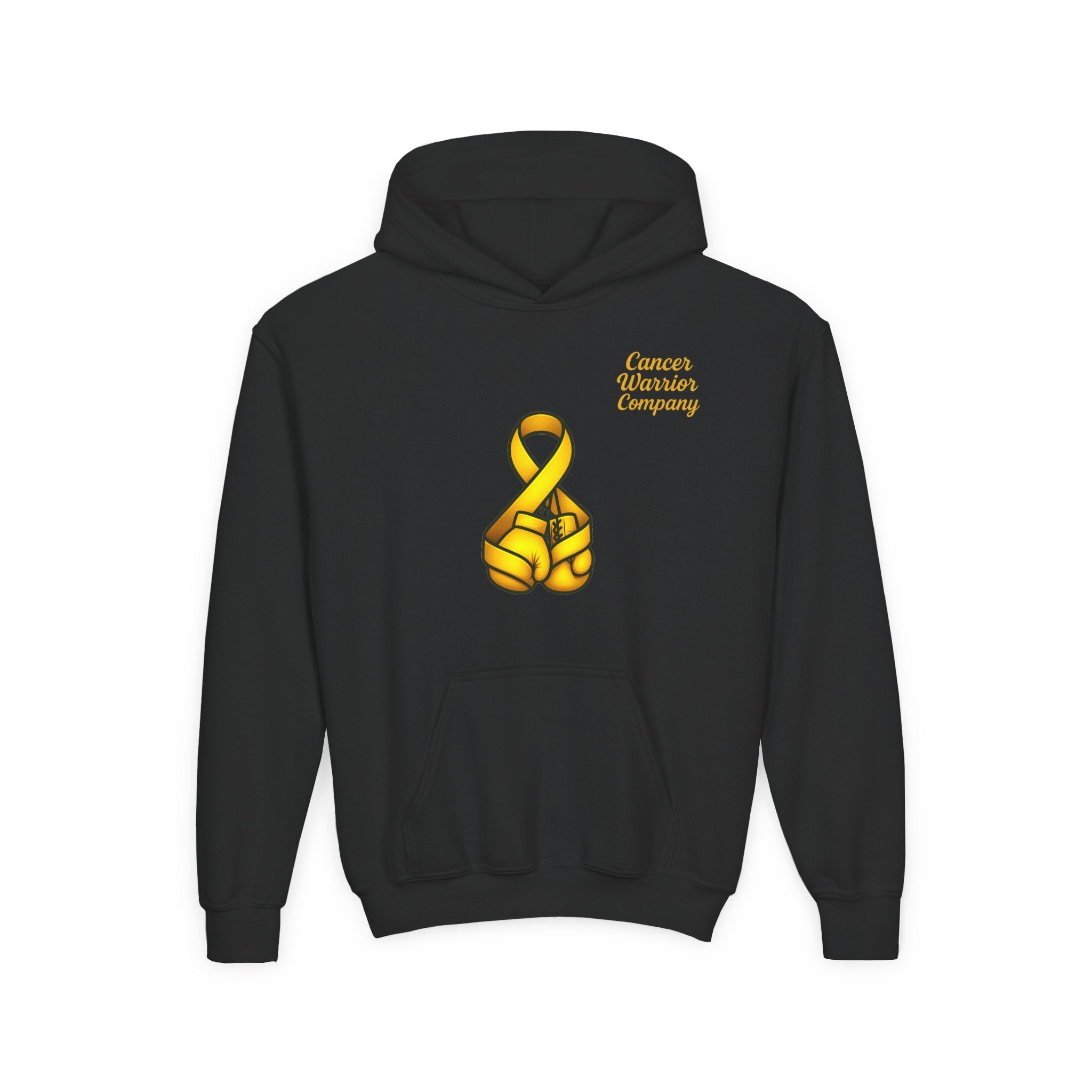 Youth - Cancer Warrior Company - Boxing Gloves Hoodie