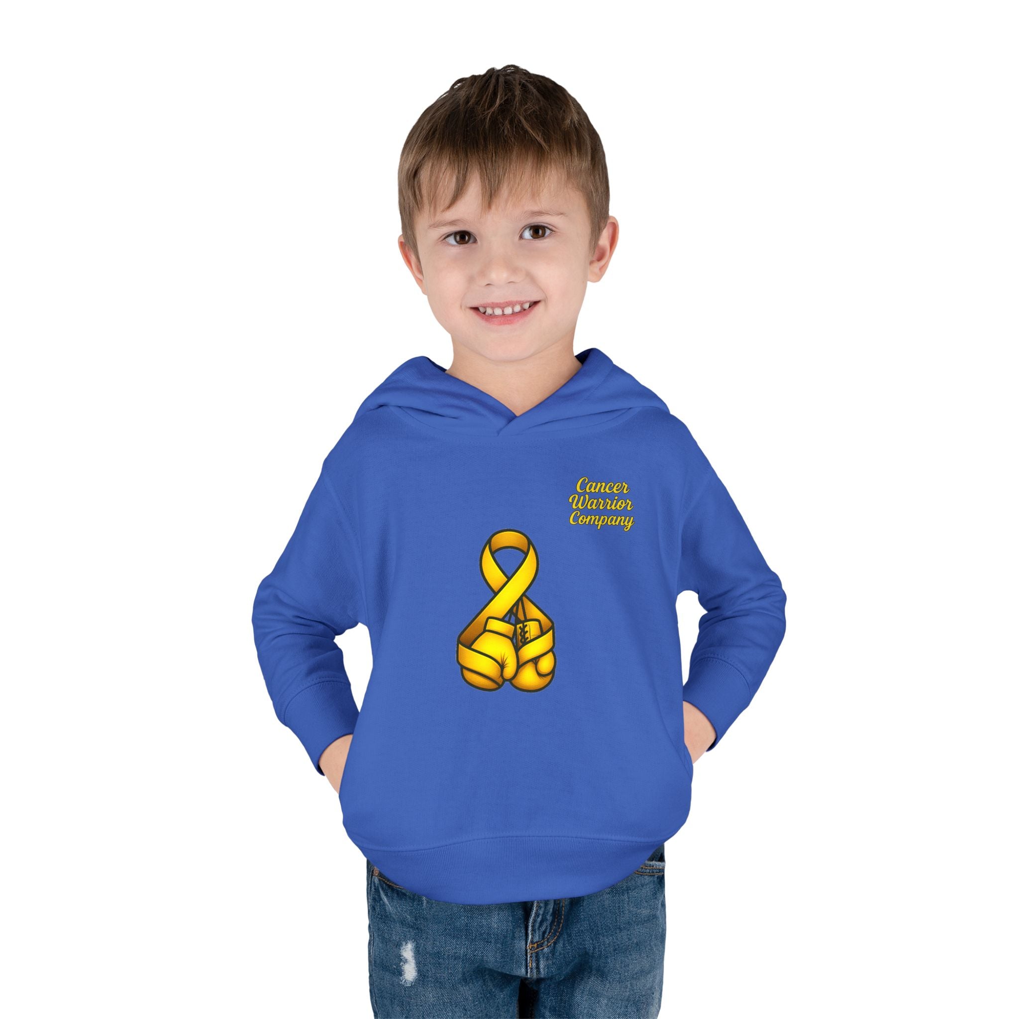 Toddler - Cancer Warrior Company - Boxing Glove Hoodie