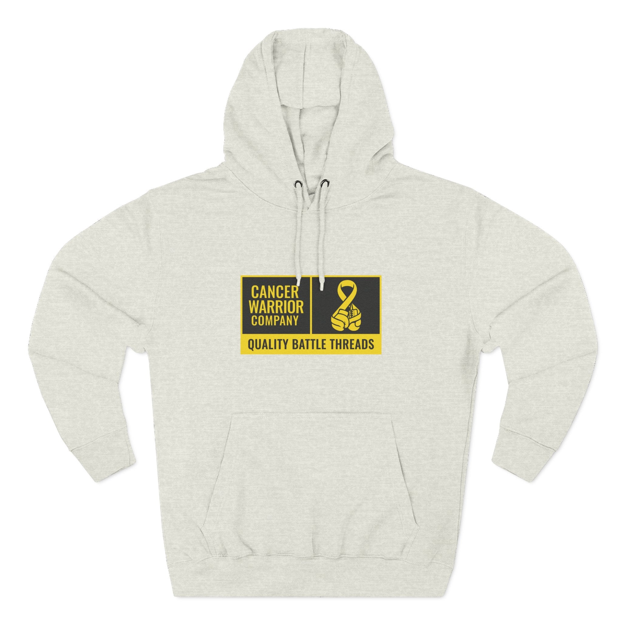 Adult (Unisex) - Cancer Warrior Company - Label Logo Hoodie