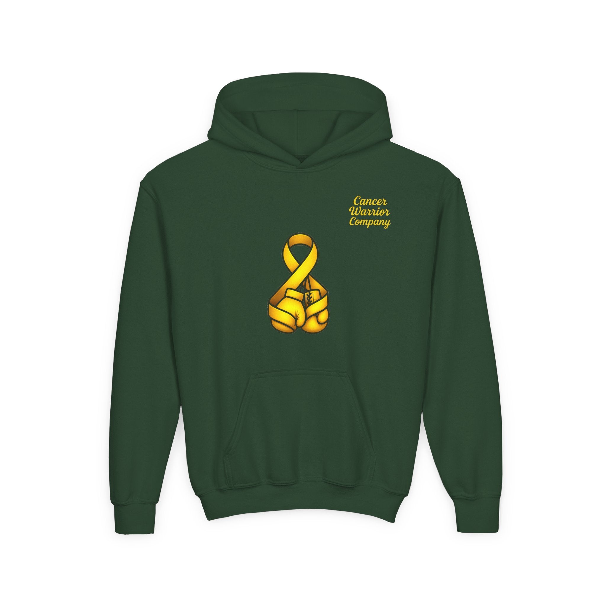 Youth - Cancer Warrior Company - Boxing Gloves Hoodie