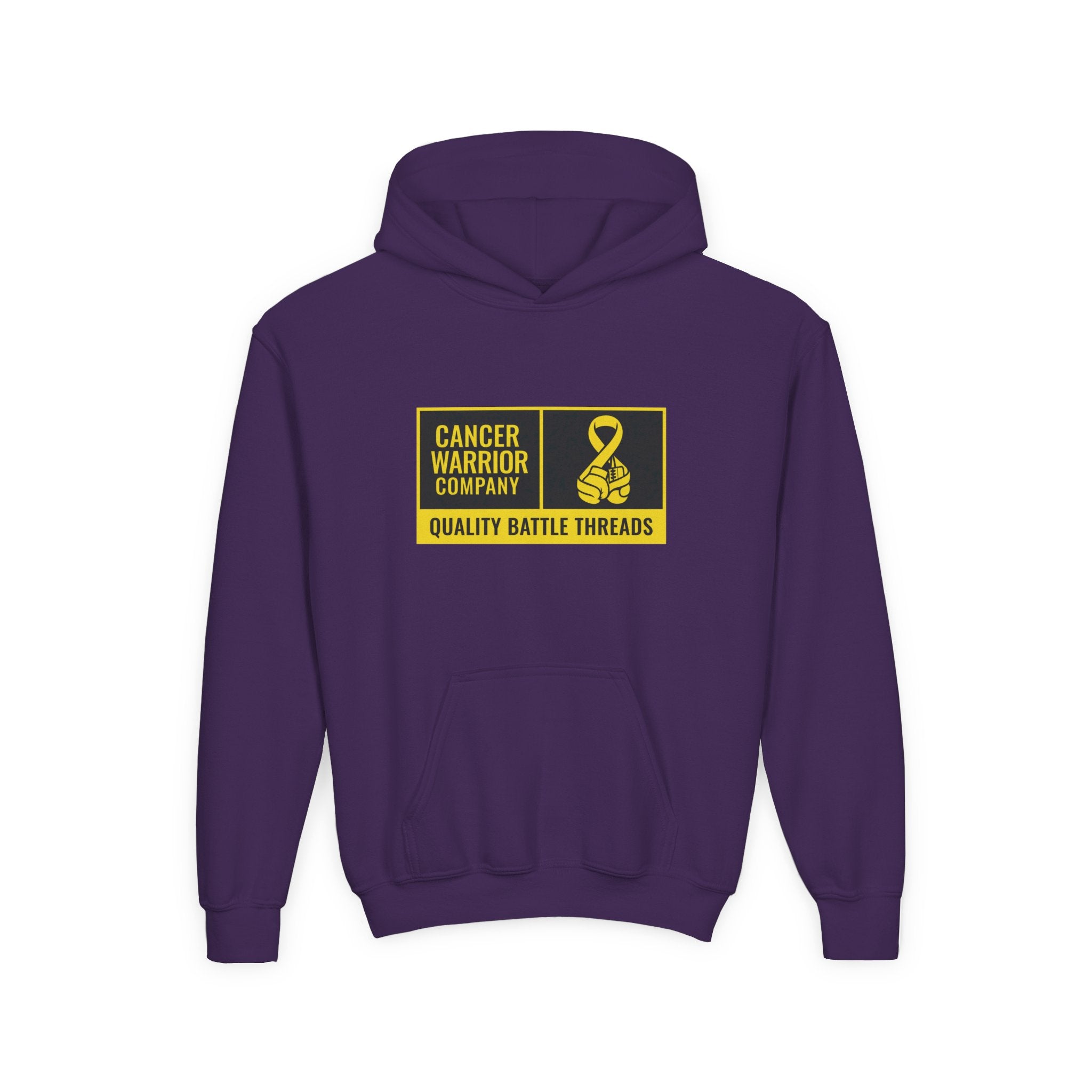 Youth - Cancer Warrior Company - Label Logo Hoodie